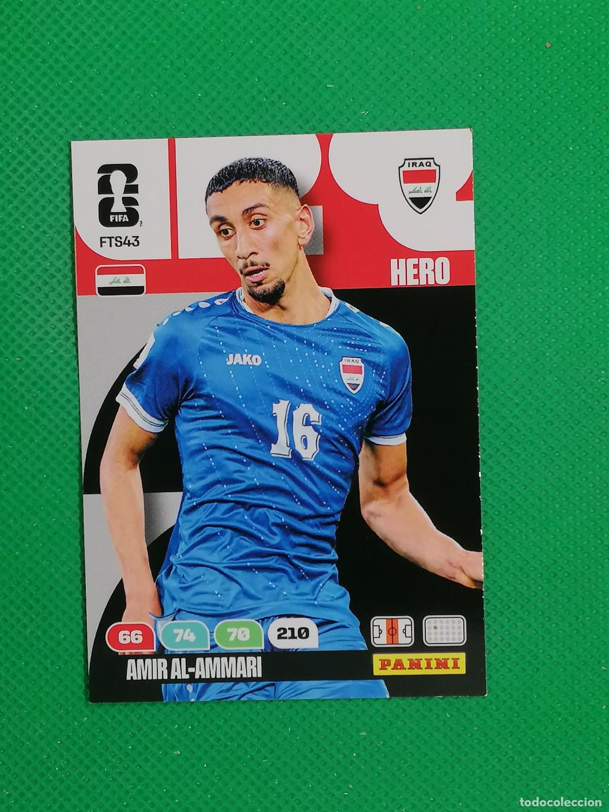 Cromos de F&uacute;tbol: FTS43 AMIR AL AMMARI IRAQ UPDATE ⚽ PANINI ADRENALYN FIFA WORLD CUP 26 2026 ⚽