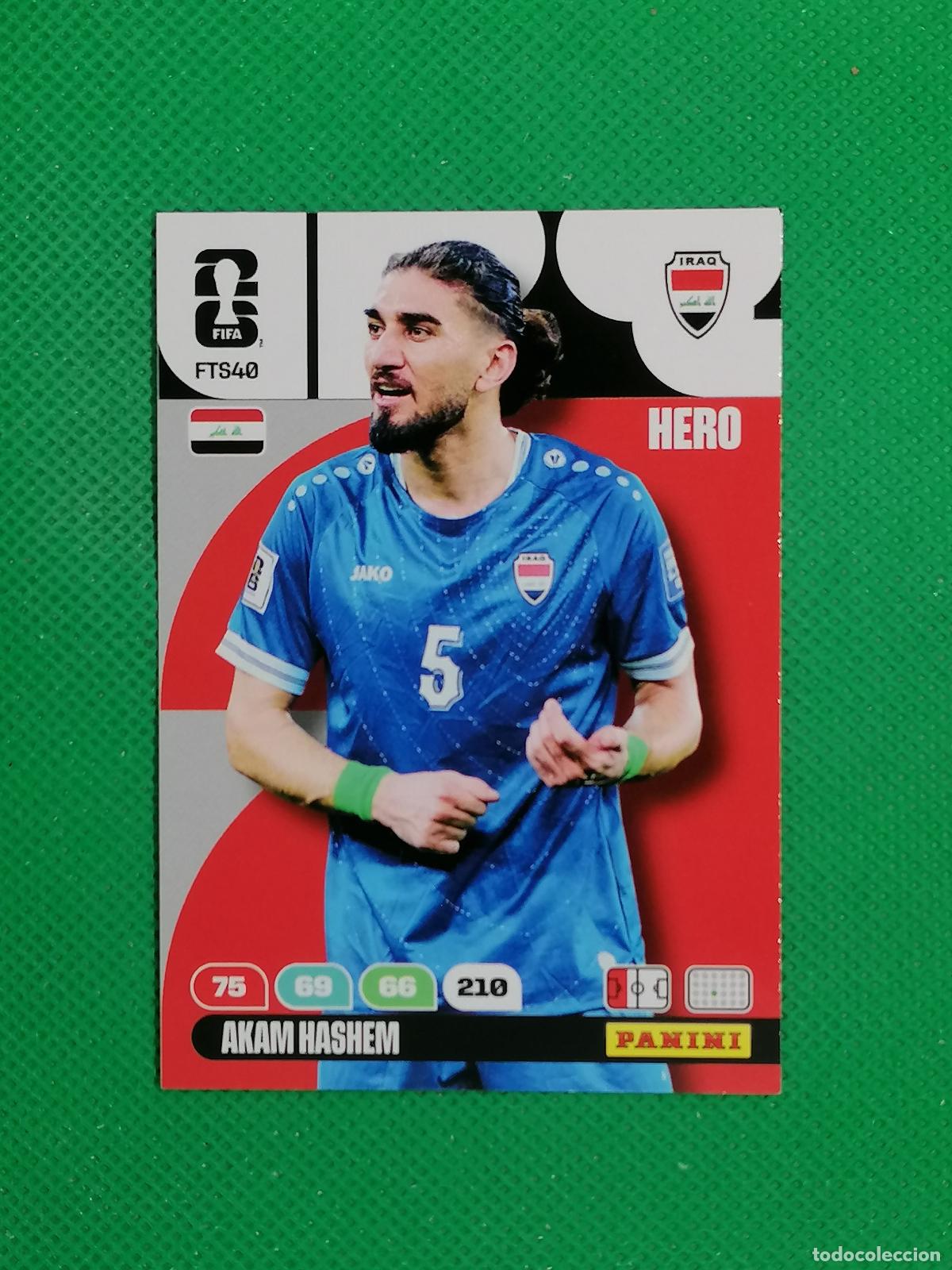 Cromos de F&uacute;tbol: FTS40 AKAM HASHEM IRAQ UPDATE ⚽ PANINI ADRENALYN FIFA WORLD CUP 26 2026 ⚽