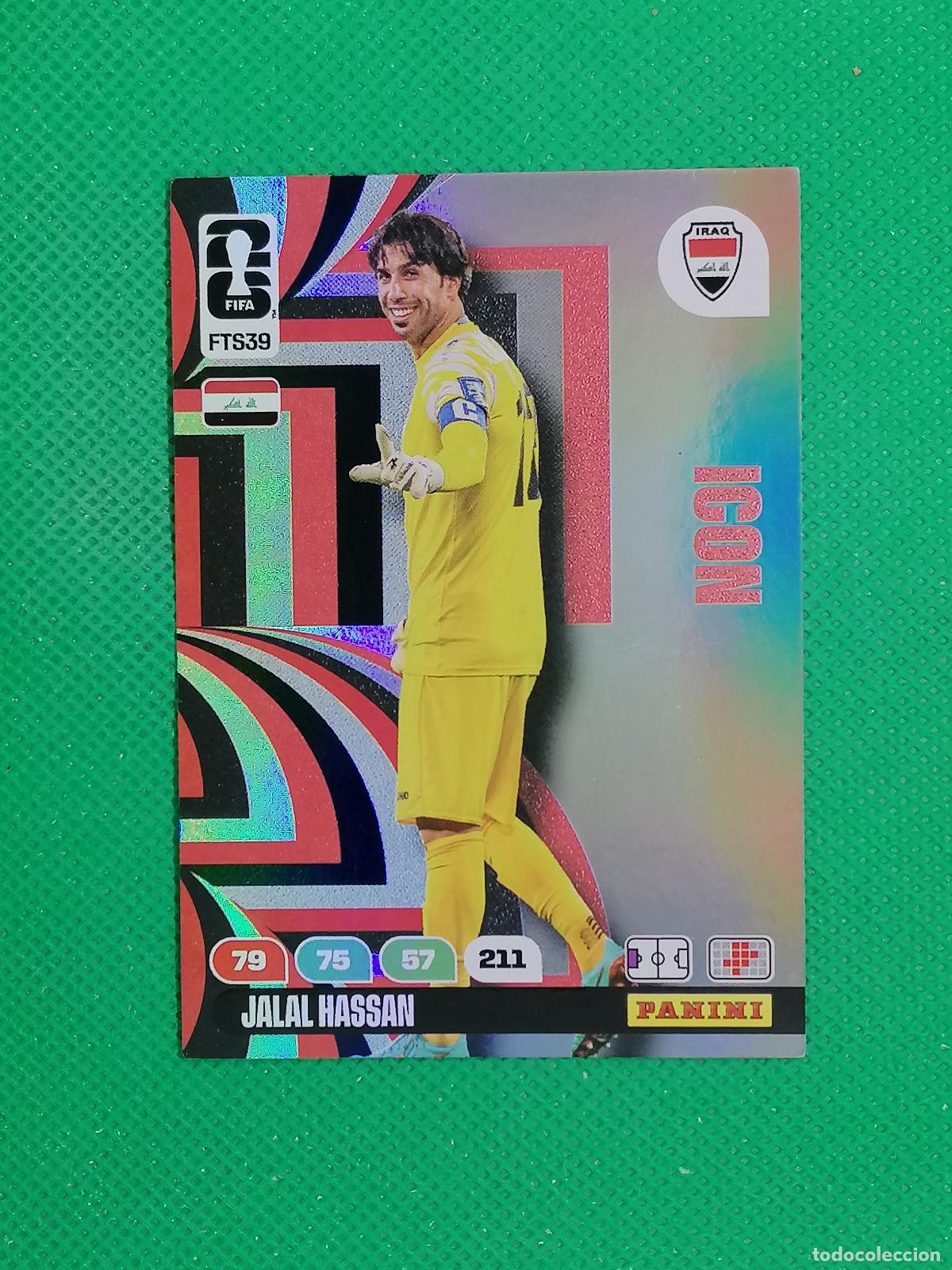 Cromos de F&uacute;tbol: FTS39 JALAL HASSAN ICON IRAQ UPDATE ⚽ PANINI ADRENALYN FIFA WORLD CUP 26 2026 ⚽