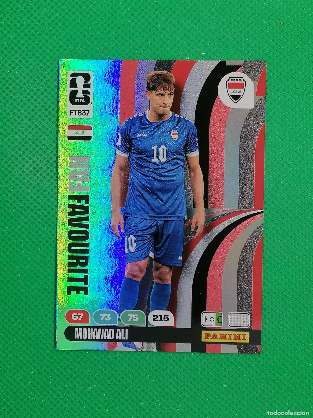 Cromos de F&uacute;tbol: FTS37 MOHANAD ALI FAN FAVOURITE IRAQ UPDATE ⚽ PANINI ADRENALYN FIFA WORLD CUP 26 2026 ⚽