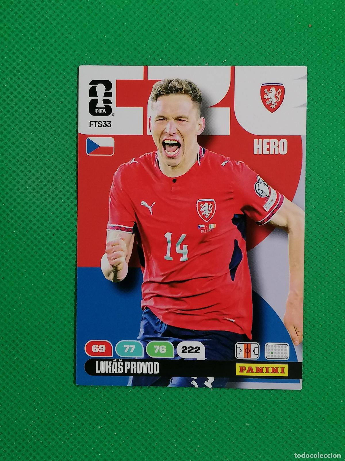 Cromos de F&uacute;tbol: FTS33 LUCAS PROVOD CHEQUIA UPDATE ⚽ PANINI ADRENALYN FIFA WORLD CUP 26 2026 ⚽