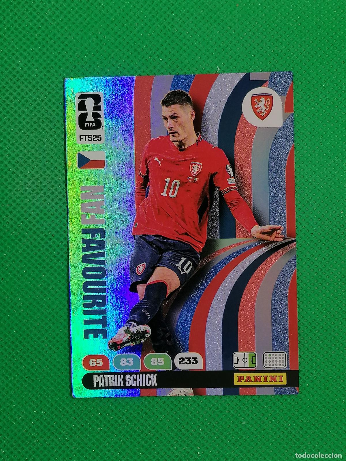 Cromos de F&uacute;tbol: FTS25 PATRIK SCHICK FAN FAVOURITE CHEQUIA UPDATE ⚽ PANINI ADRENALYN FIFA WORLD CUP 26 2026 ⚽