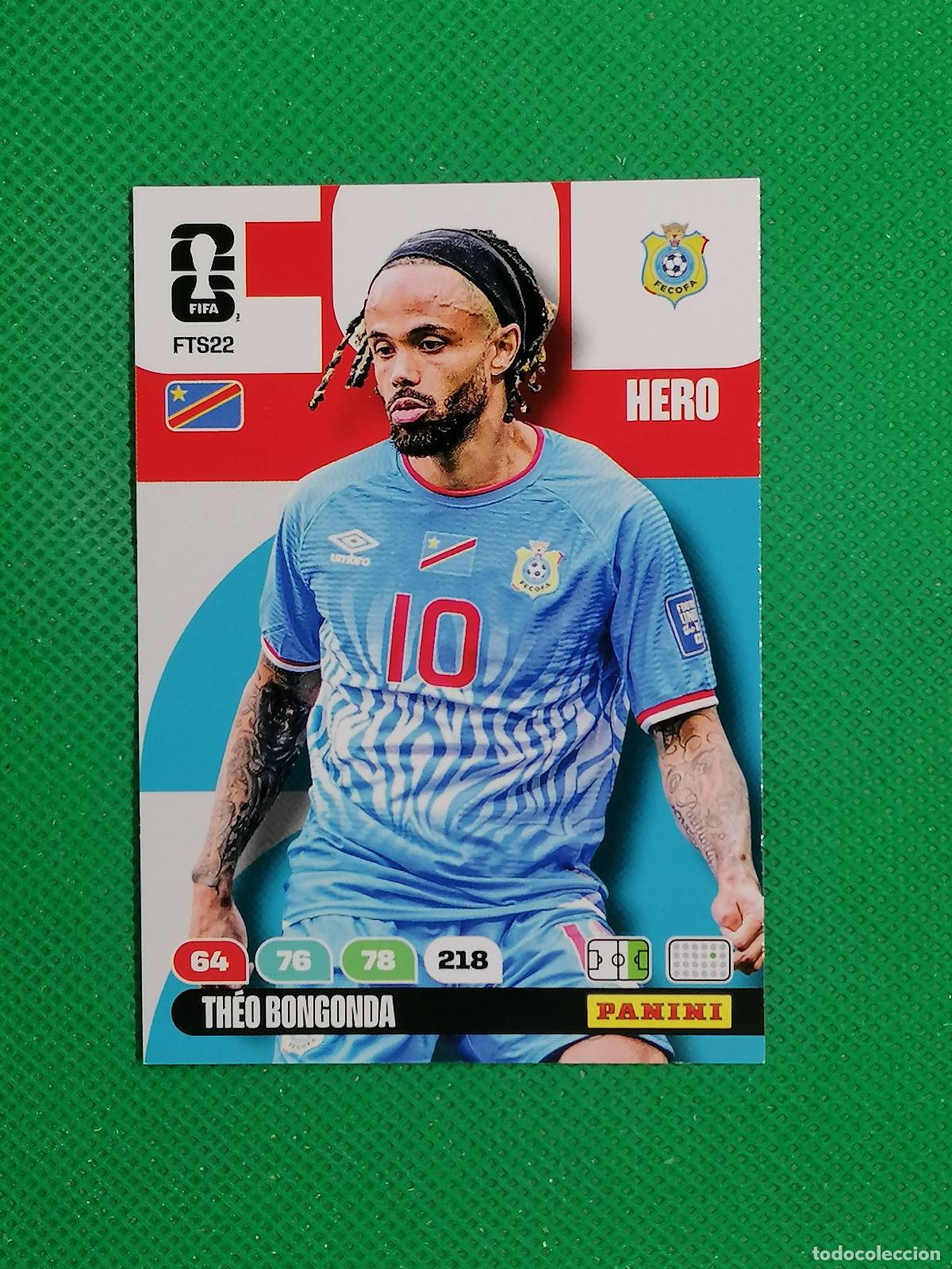 Cromos de F&uacute;tbol: FTS22 THEO BONGONDA CONGO UPDATE ⚽ PANINI ADRENALYN FIFA WORLD CUP 26 2026 ⚽