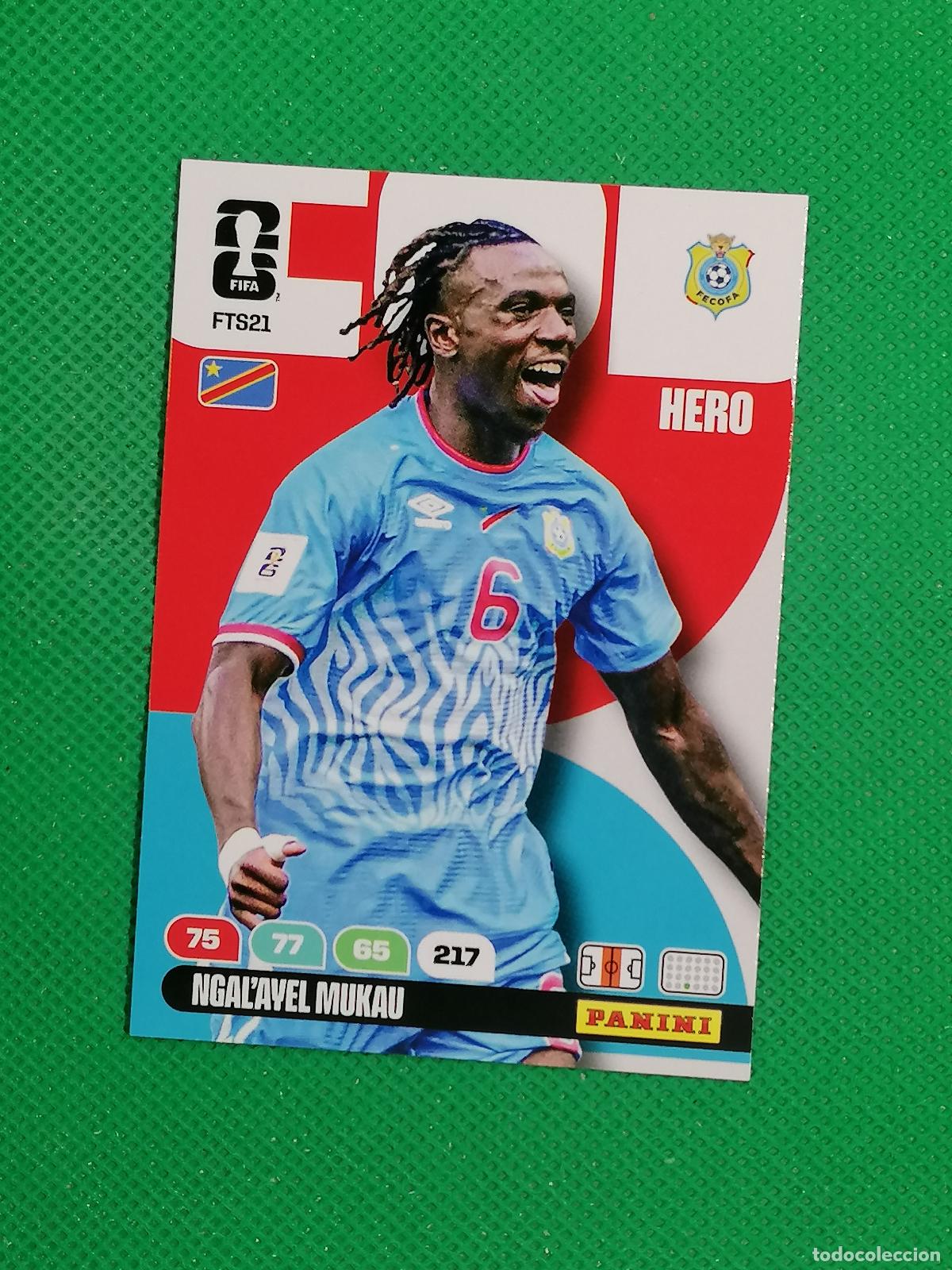 Cromos de F&uacute;tbol: FTS21 NGALAYEL MUKAU CONGO UPDATE ⚽ PANINI ADRENALYN FIFA WORLD CUP 26 2026 ⚽