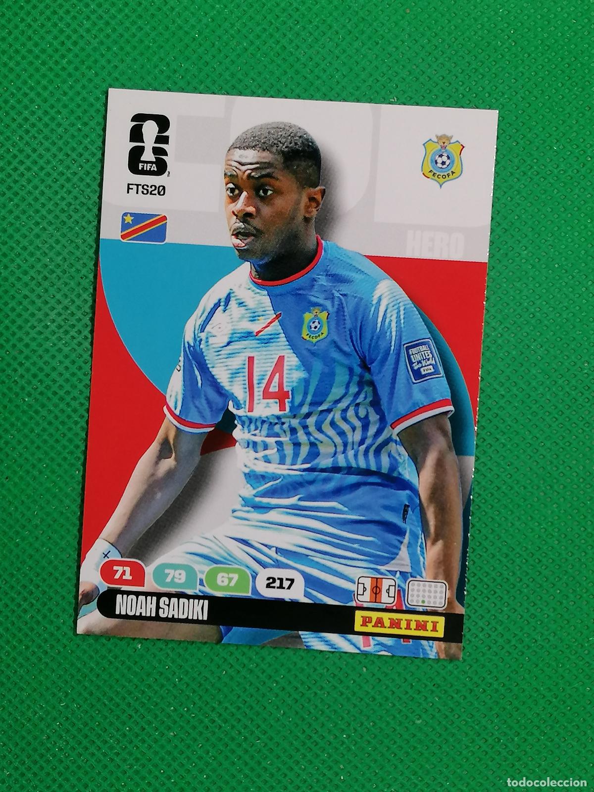 Cromos de F&uacute;tbol: FTS20 NOAH SADIKI CONGO UPDATE ⚽ PANINI ADRENALYN FIFA WORLD CUP 26 2026 ⚽