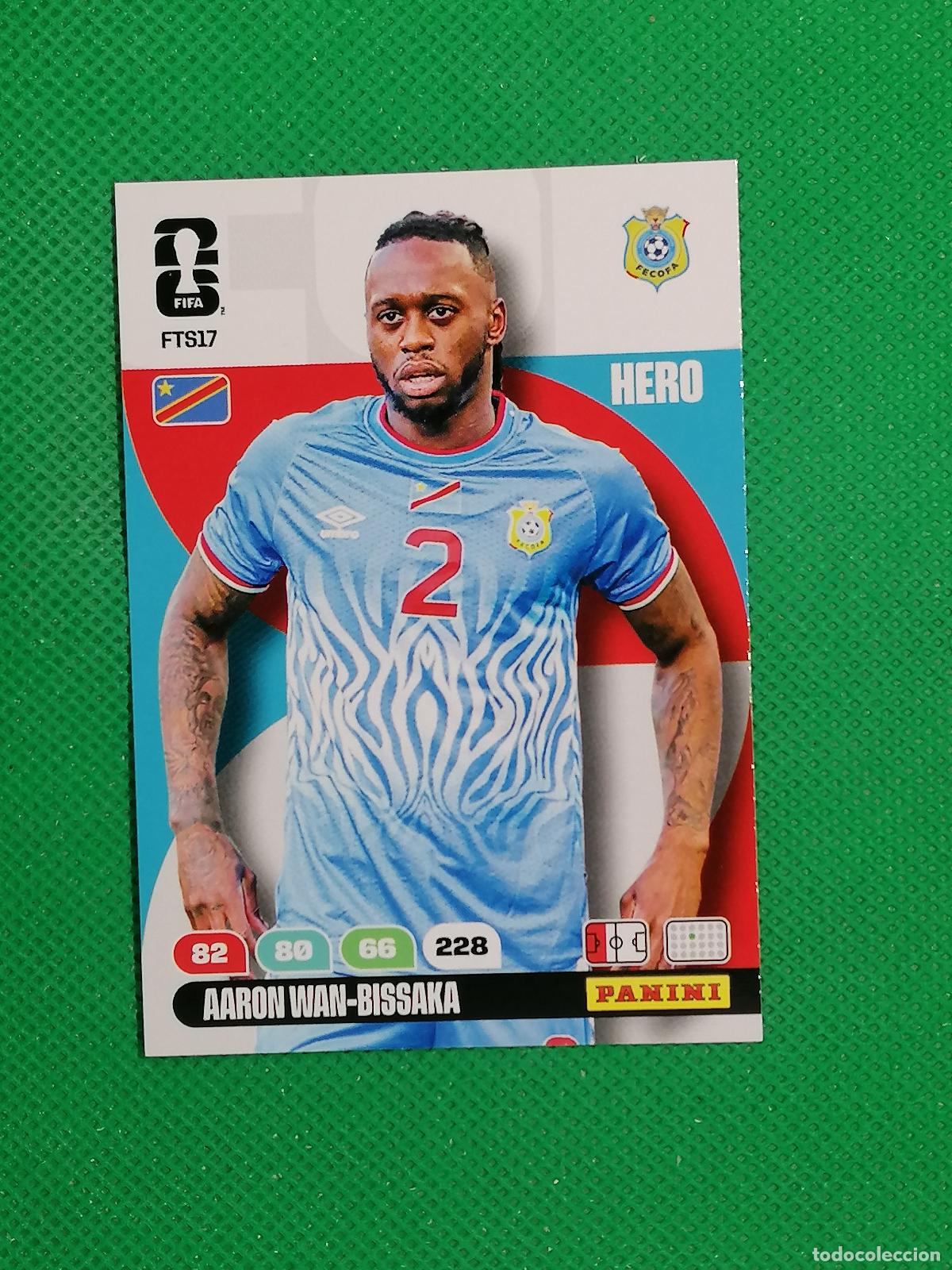 Cromos de F&uacute;tbol: FTS17 AARON WAN BISSAKA CONGO UPDATE ⚽ PANINI ADRENALYN FIFA WORLD CUP 26 2026 ⚽