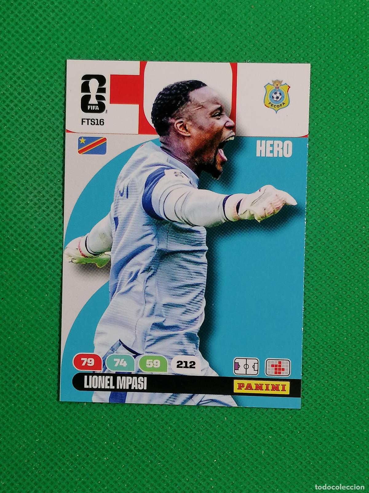Cromos de F&uacute;tbol: FTS16 LIONEL MPASI CONGO UPDATE ⚽ PANINI ADRENALYN FIFA WORLD CUP 26 2026 ⚽