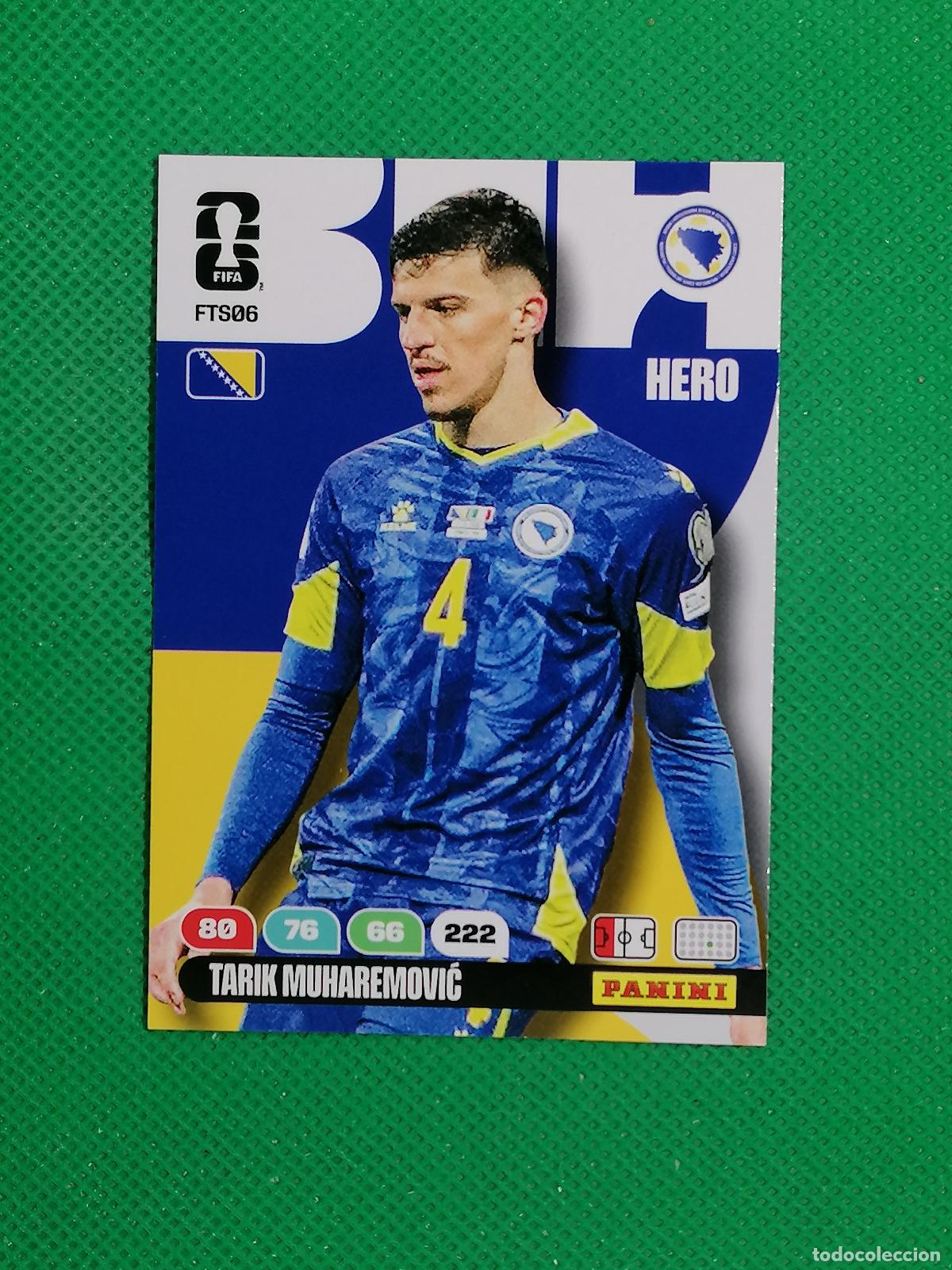 Cromos de F&uacute;tbol: FTS06 TARIK MUHAREMOVIC BOSNIA UPDATE ⚽ PANINI ADRENALYN FIFA WORLD CUP 26 2026 ⚽