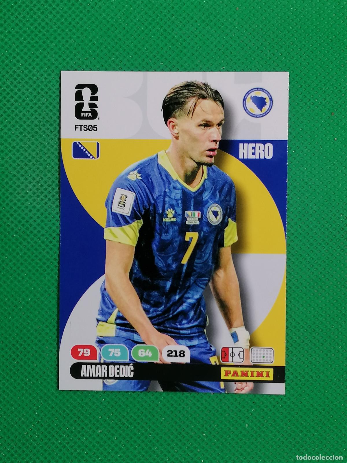 Cromos de F&uacute;tbol: FTS05 AMAR DEDIC BOSNIA UPDATE ⚽ PANINI ADRENALYN FIFA WORLD CUP 26 2026 ⚽