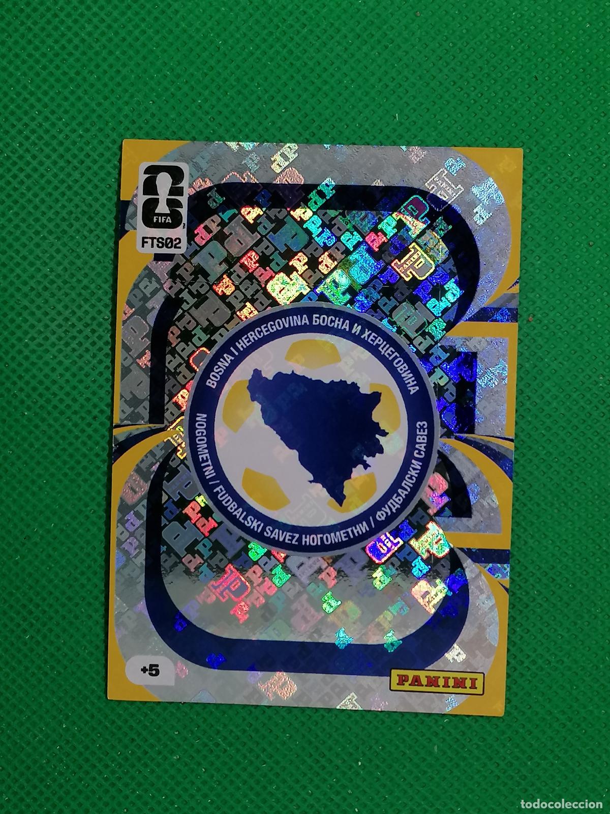 Cromos de F&uacute;tbol: FTS02 ESCUDO TEAM CREST BOSNIA UPDATE ⚽ PANINI ADRENALYN FIFA WORLD CUP 26 2026 ⚽