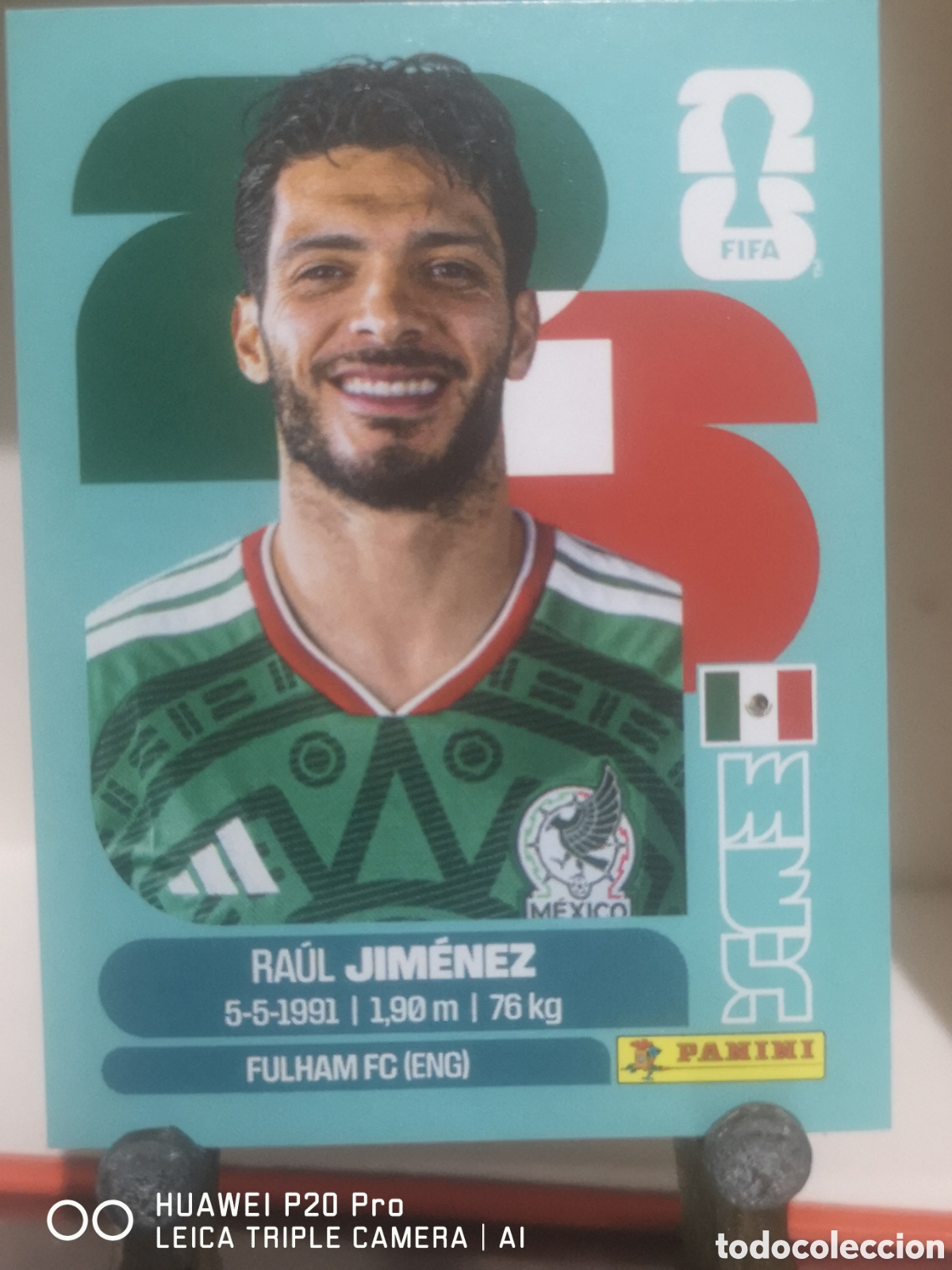 Cromos de F&uacute;tbol: FIFA WORLD CUP MUNDIAL 2026 RAUL JIMENEZ - MEX 17