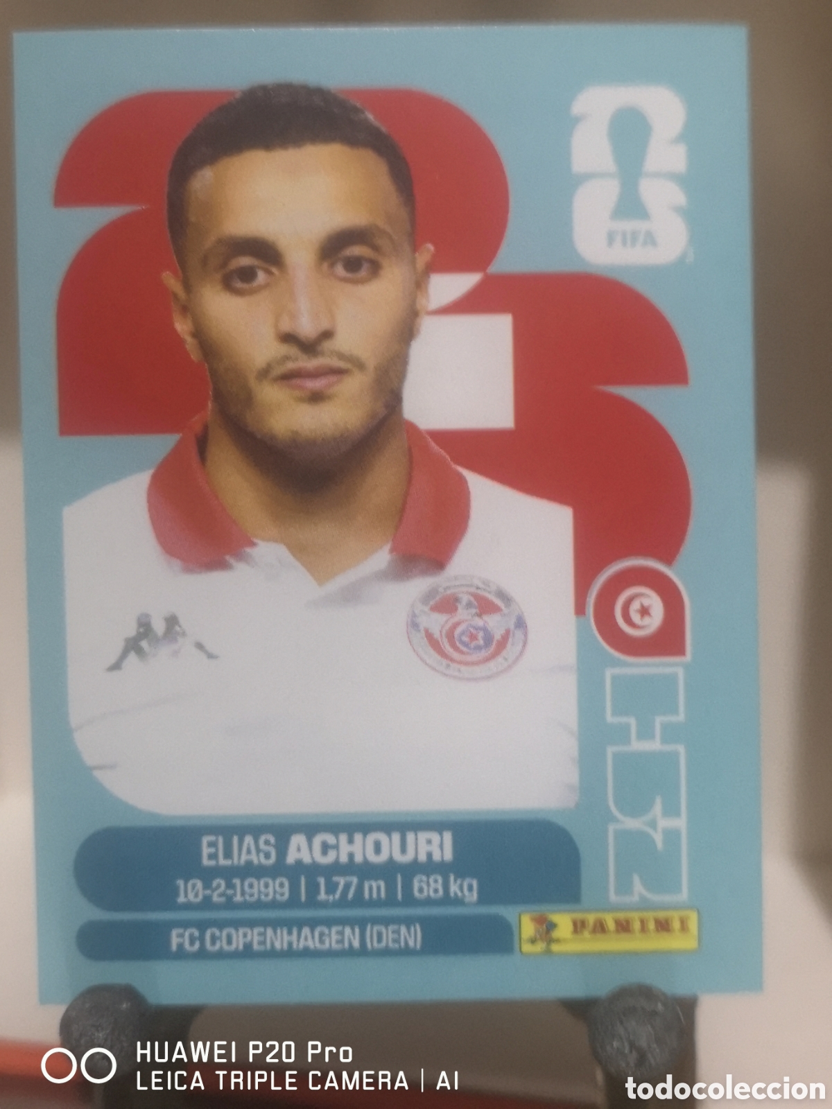 Cromos de F&uacute;tbol: FIFA WORLD CUP MUNDIAL 2026 ELIAS ACHOURI - TUN 15