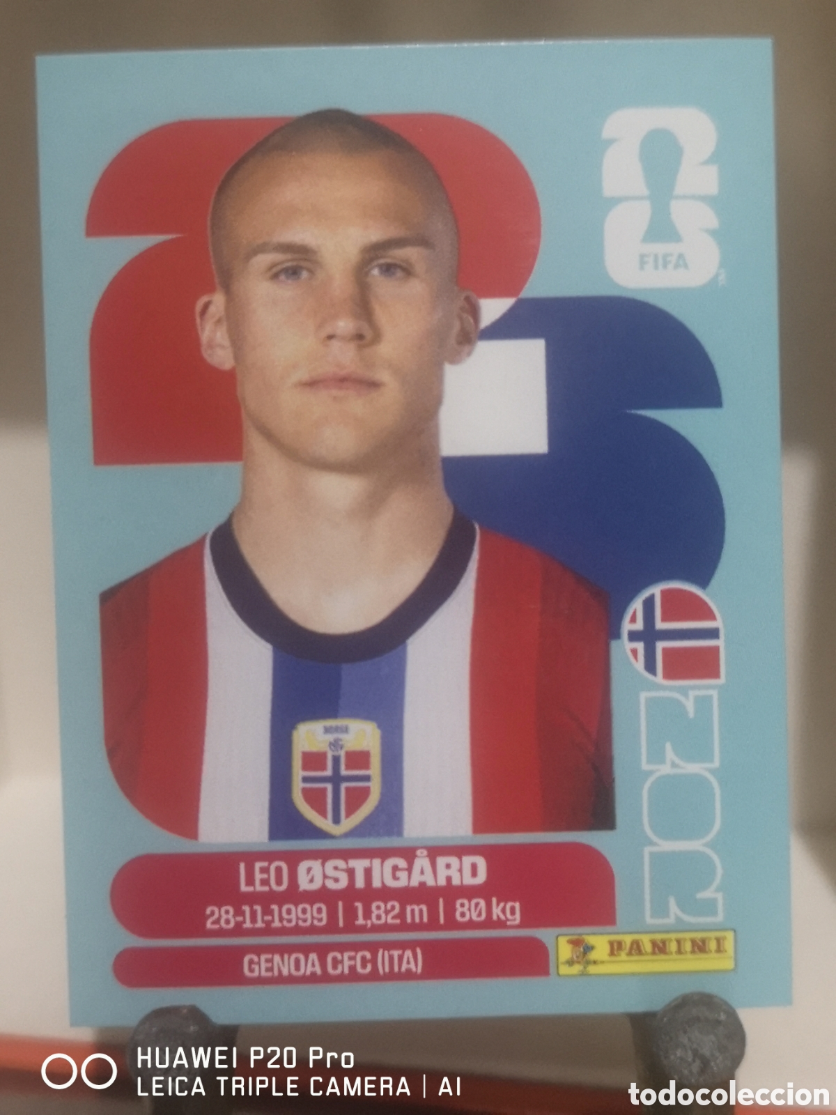 Cromos de F&uacute;tbol: FIFA WORLD CUP MUNDIAL 2026 LEO OSTIGERD - NOR 4