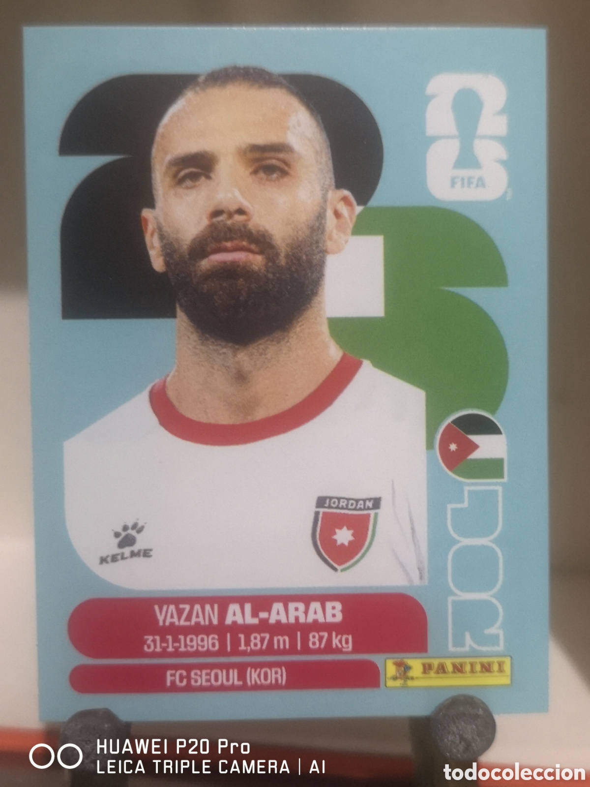 Cromos de F&uacute;tbol: FIFA WORLD CUP MUNDIAL 2026 YAZAN AL ARAB - JOR 5