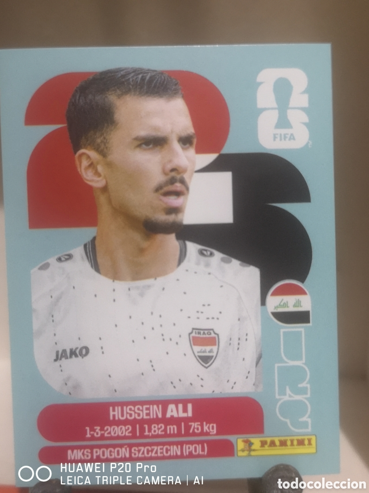 Cromos de F&uacute;tbol: FIFA WORLD CUP MUNDIAL 2026 HUSSEIN ALI - IRQ 4