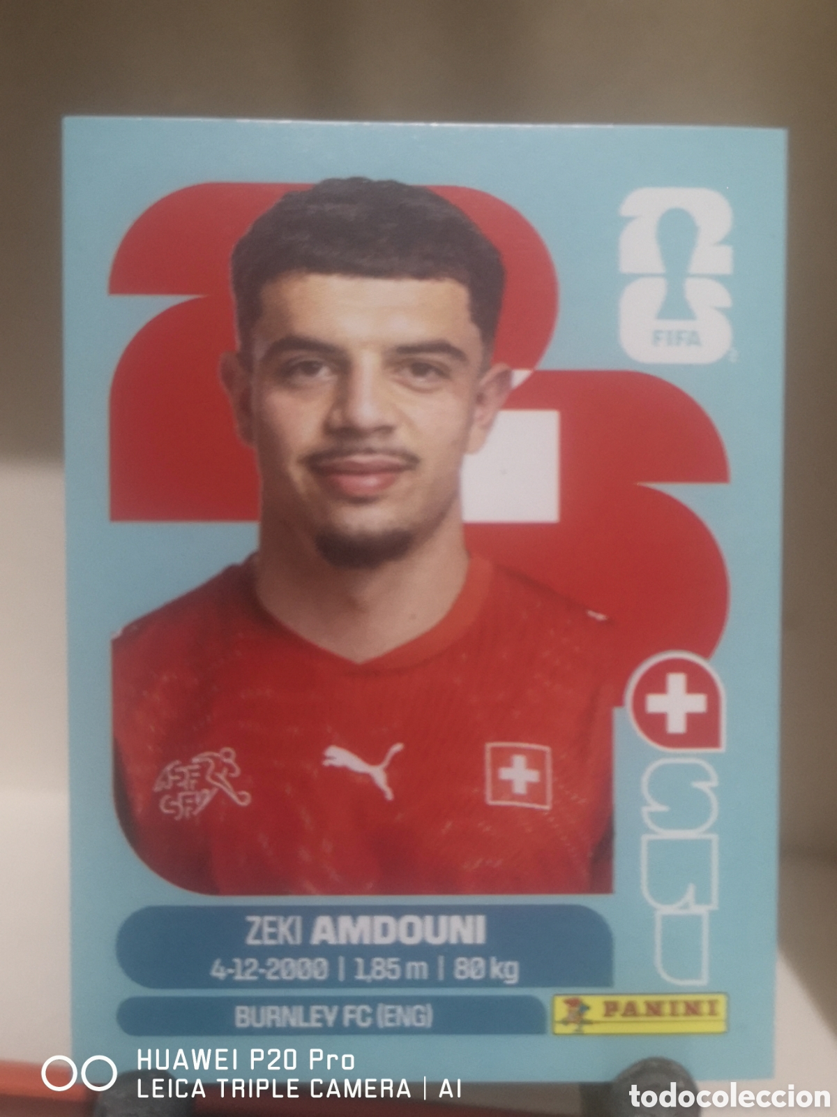 Cromos de F&uacute;tbol: FIFA WORLD CUP MUNDIAL 2026 AMDOUNI - SUI 20