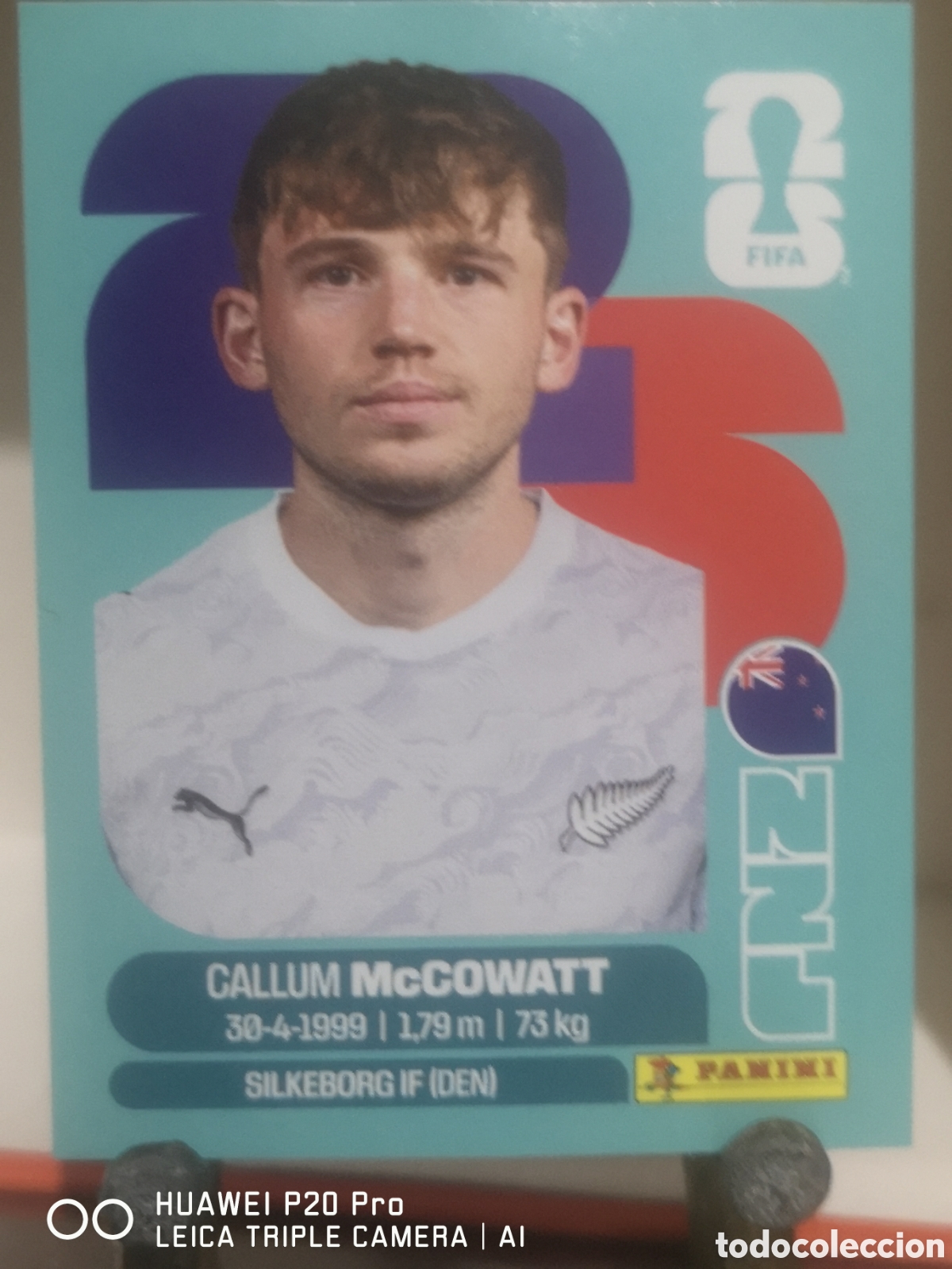Cromos de F&uacute;tbol: FIFA WORLD CUP MUNDIAL 2026 McCOWATT - NZL 19