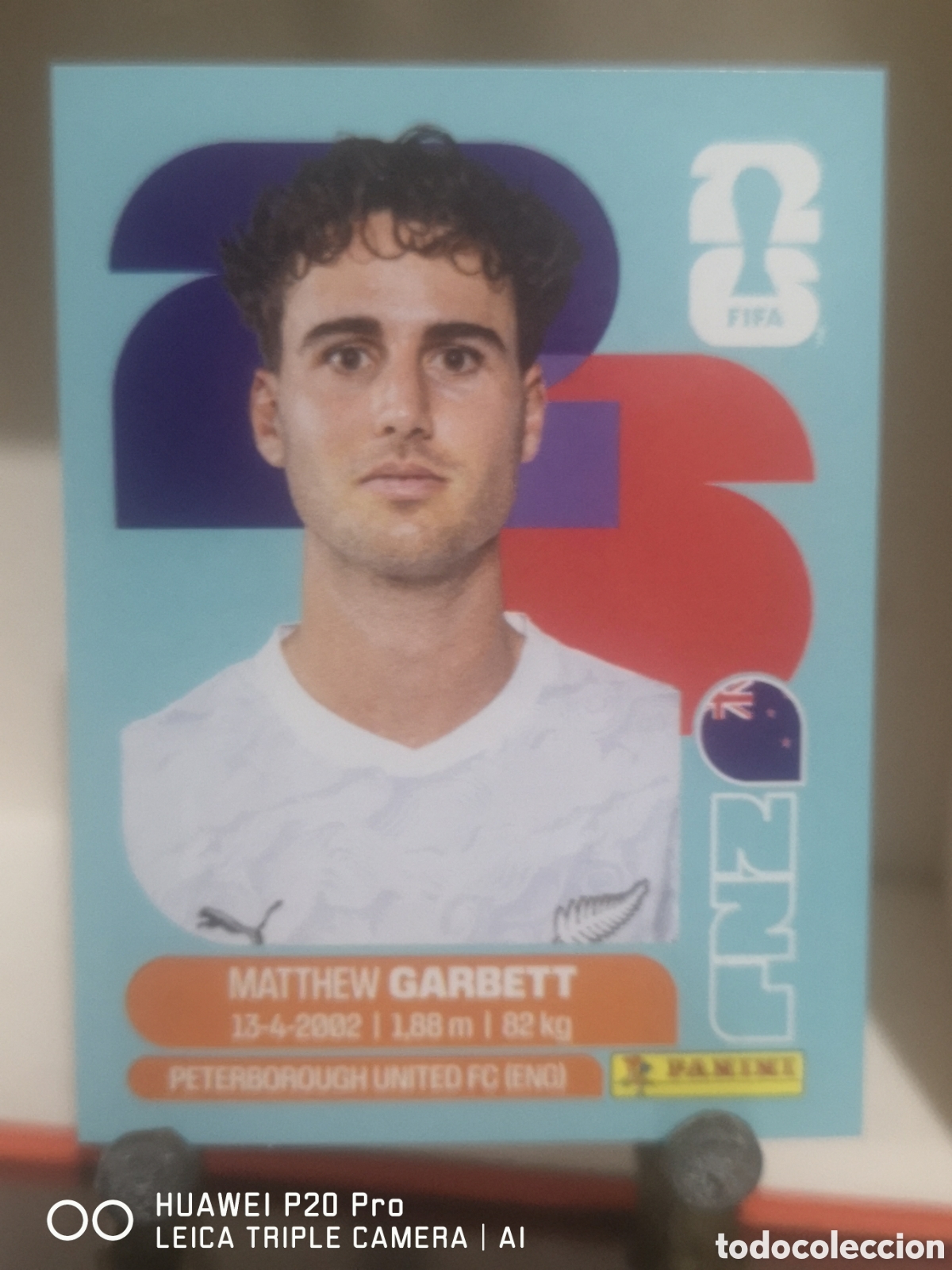 Cromos de F&uacute;tbol: FIFA WORLD CUP MUNDIAL 2026 GARBETT - NZL 14