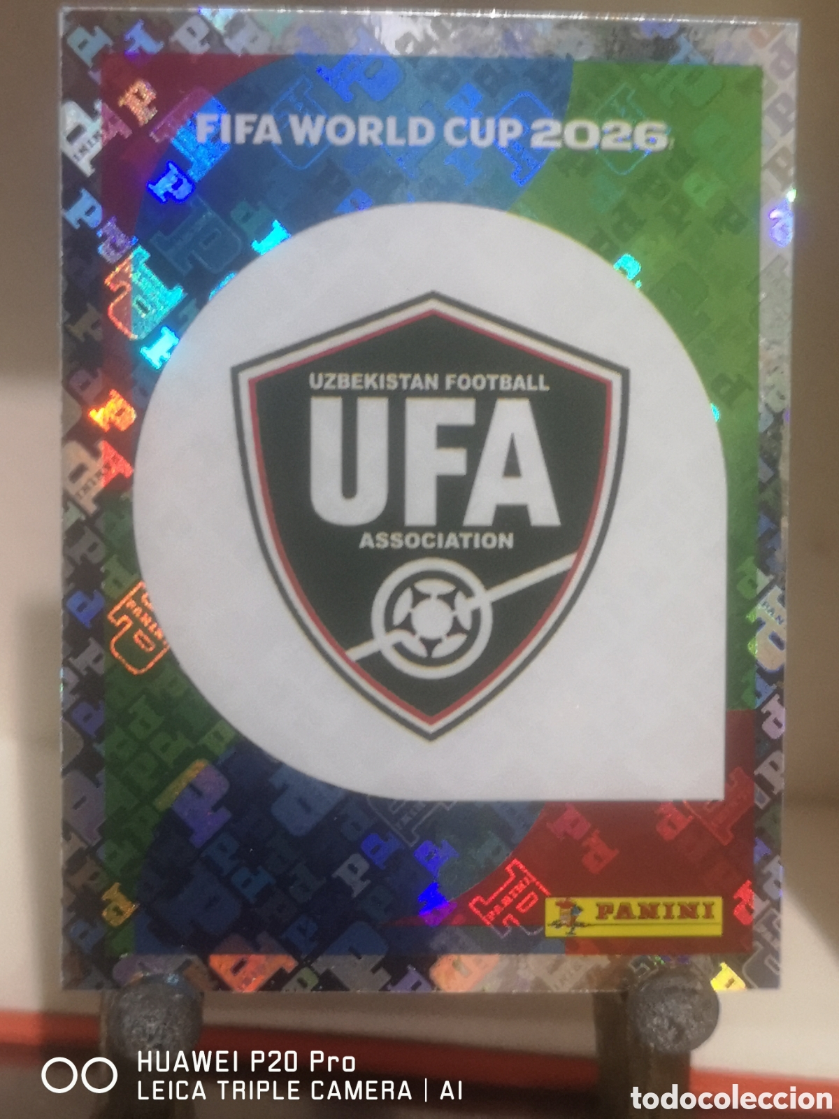 Cromos de F&uacute;tbol: MUNDIAL FIFA WORLD CUP 2026 STICKER ESCUDO UZBEKISTAN - UZB 1