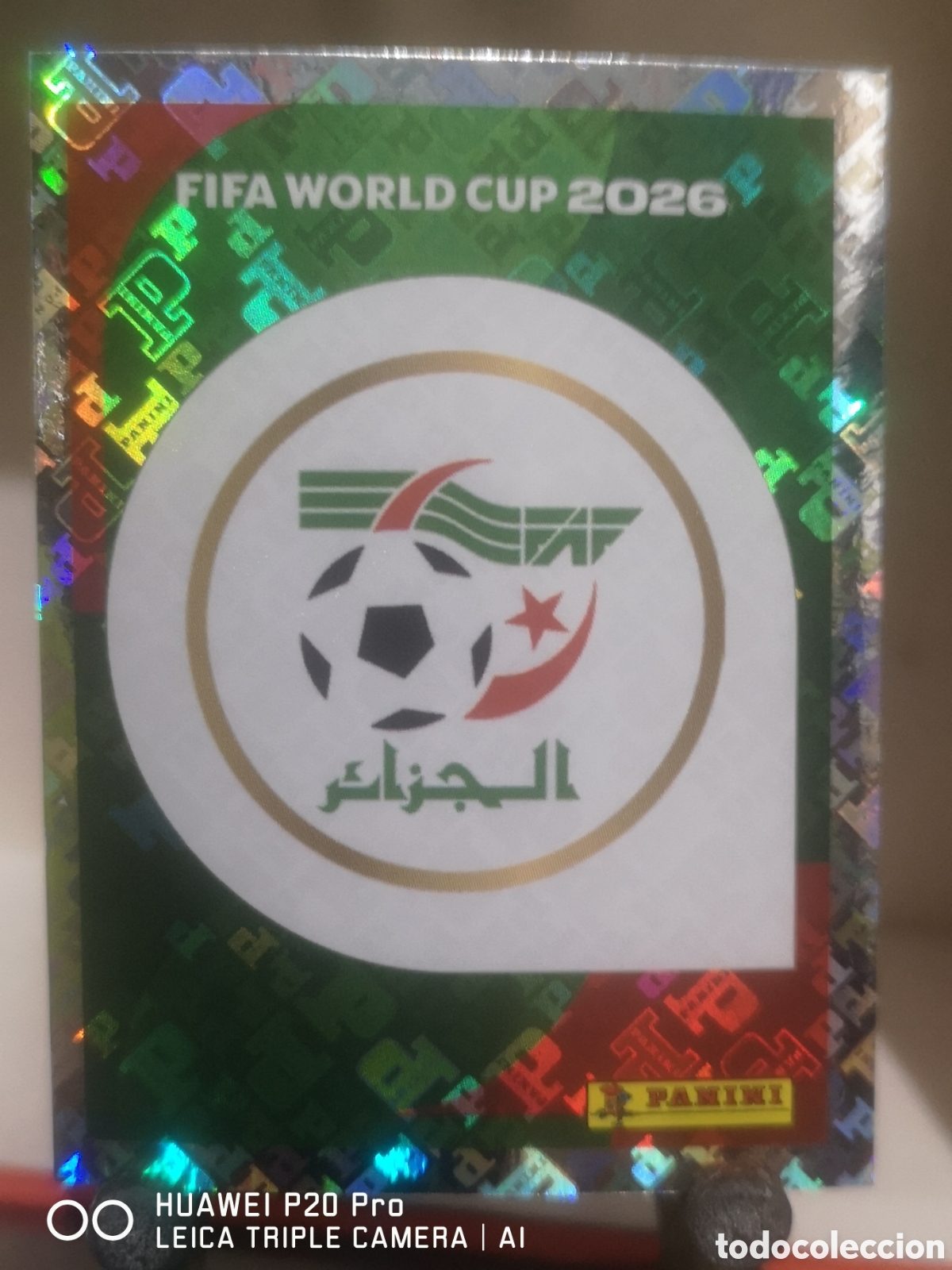 Cromos de F&uacute;tbol: MUNDIAL FIFA WORLD CUP 2026 STICKER ESCUDO ALGERIA - ALG 1