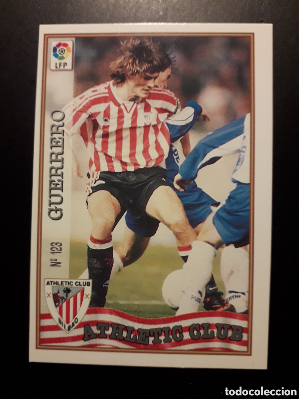 Cromos de F&uacute;tbol: GUERRERO ATHLETIC BILBAO N&deg; 123 LAS FICHAS DE LA LIGA 1997 1998 97 98 MUNDICROMO MC PEDIDO M&Iacute;NIMO 3&euro;