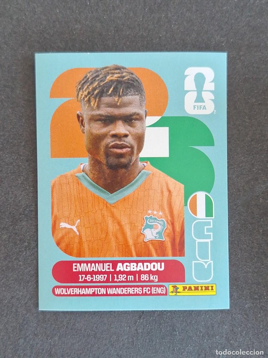 Cartes &agrave; collectionner de Football: L2 AGBADOU SELECCION COSTA DE MARFIL 8 PANINI MUNDIAL FIFA WORLD CUP 2026 PANINI NUNCA PEGADO