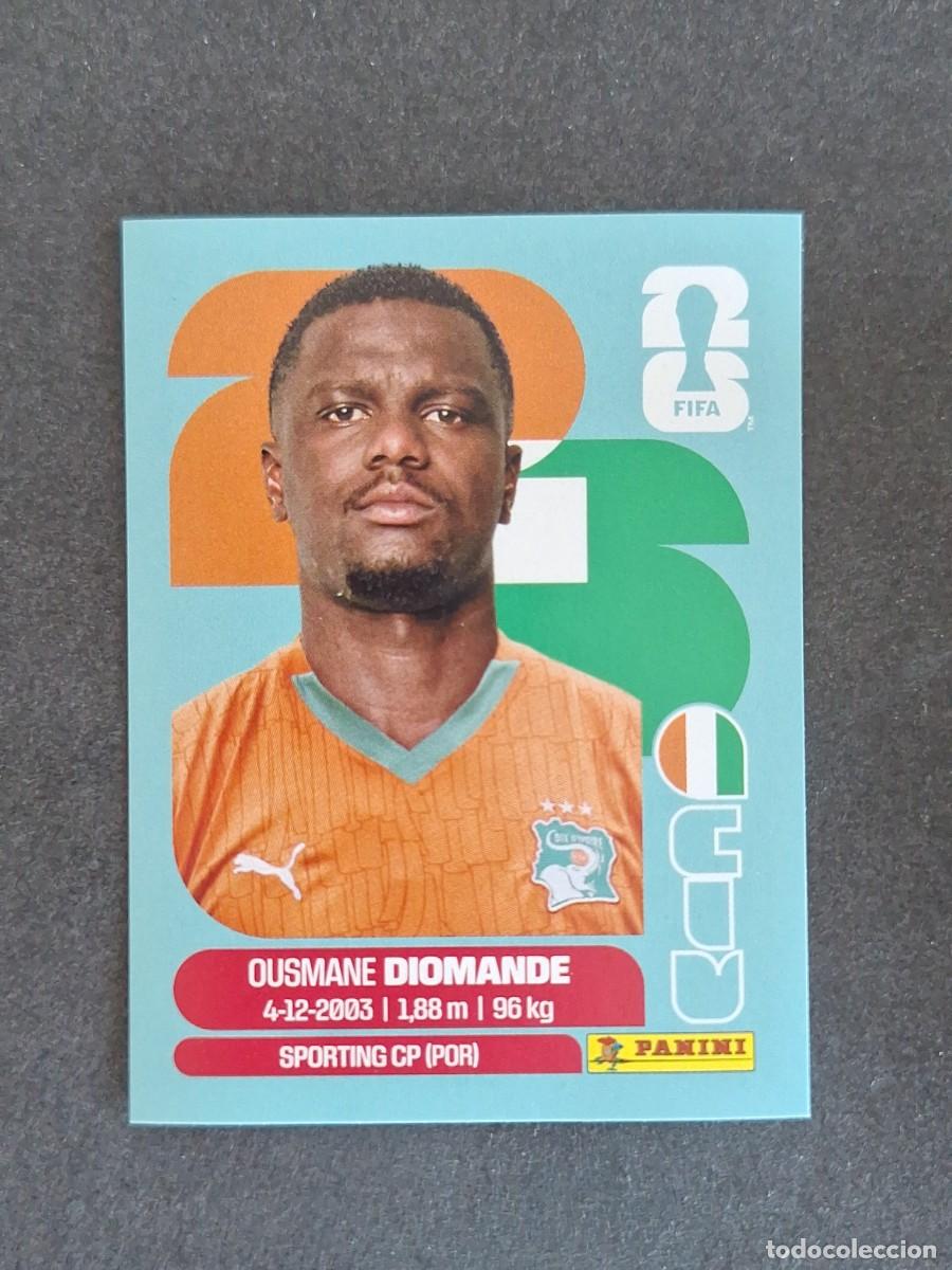 Cartes &agrave; collectionner de Football: L2 DIOMANDE SELECCION COSTA DE MARFIL 9 PANINI MUNDIAL FIFA WORLD CUP 2026 PANINI NUNCA PEGADO
