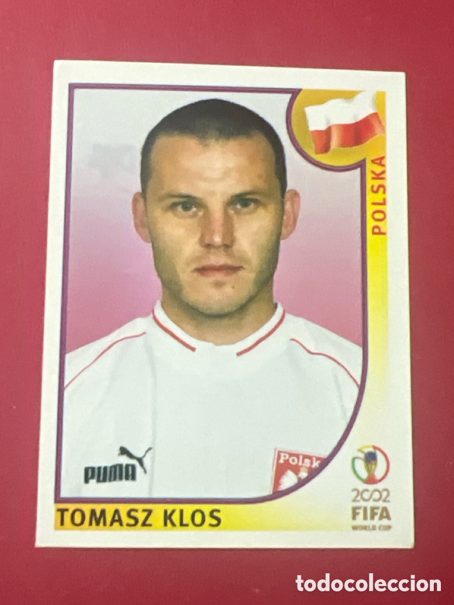 Fu&szlig;ball-Sticker: C4305. PANINI KOREA JAPAN JAPON 02 FIFA WORLD CUP MUNDIAL 2002 NUNCA PEGADO POLONIA N&ordm; 262 KLOS