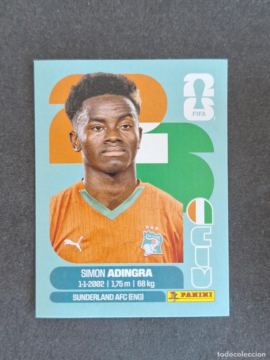 Cromos de F&uacute;tbol: L2 ADINGRA SELECCION COSTA DE MARFIL 17 PANINI MUNDIAL FIFA WORLD CUP 2026 PANINI NUNCA PEGADO