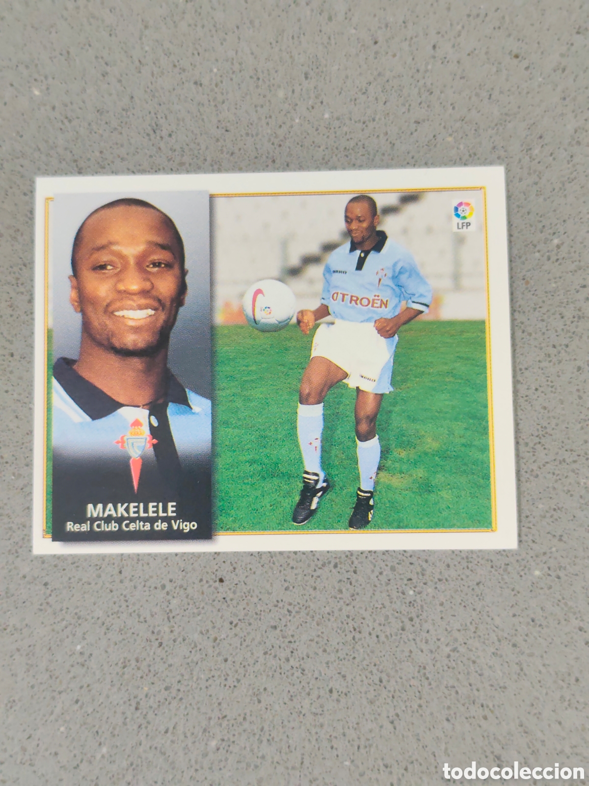 Cromos de F&uacute;tbol: COLOCA MAKELELE CELTA DE VIGO EDICIONES ESTE 1998 1999
