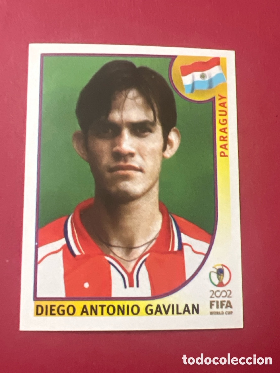 Cromos de F&uacute;tbol: C4380. FIFA World Cup Korea Japan 2002. Mundial 02 Panini. PARAGUAY. GAVILAN 141.