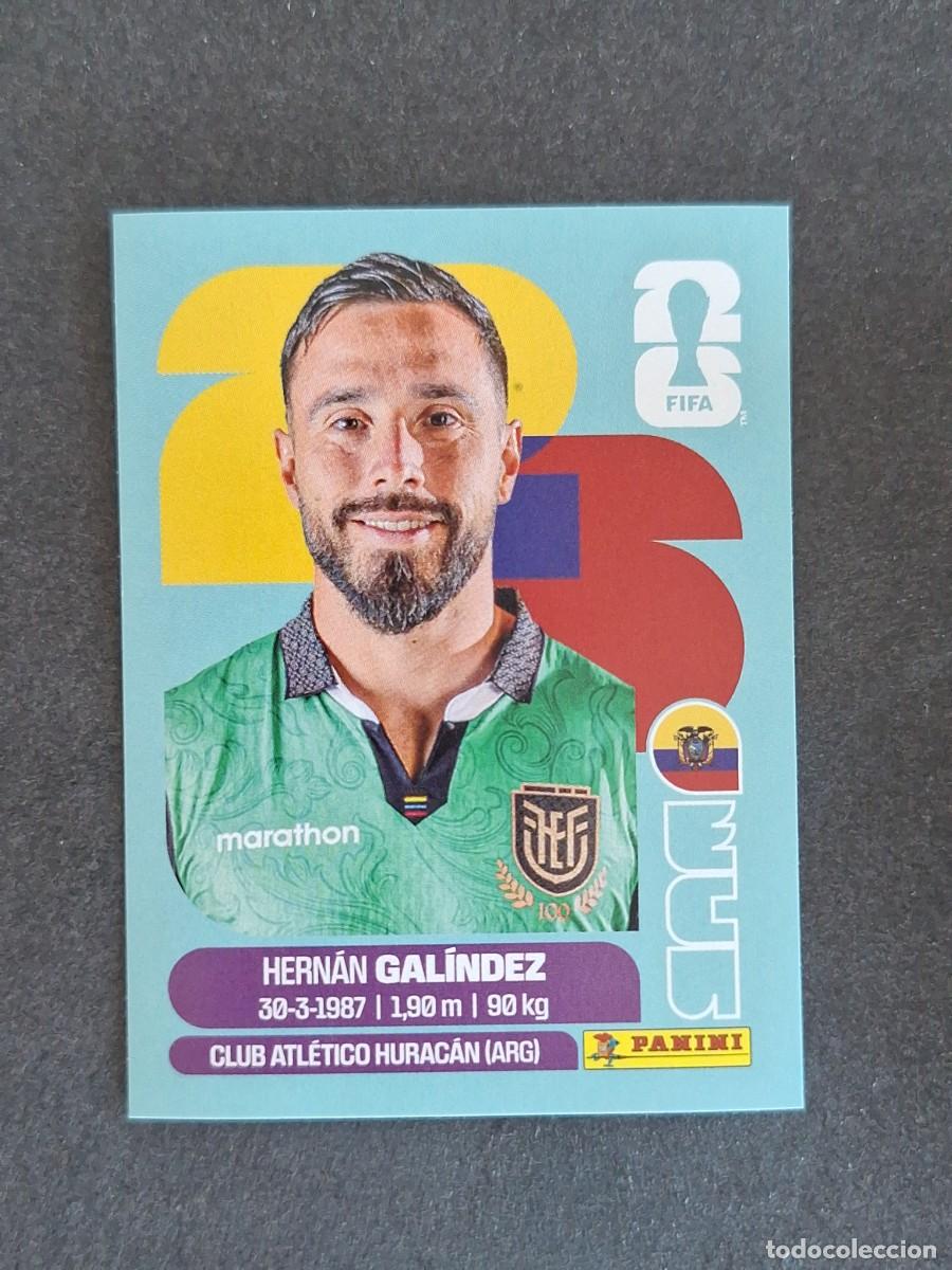 Cromos de F&uacute;tbol: L2 GALINDEZ SELECCION ECUADOR 2 PANINI MUNDIAL FIFA WORLD CUP 2026 PANINI NUNCA PEGADO