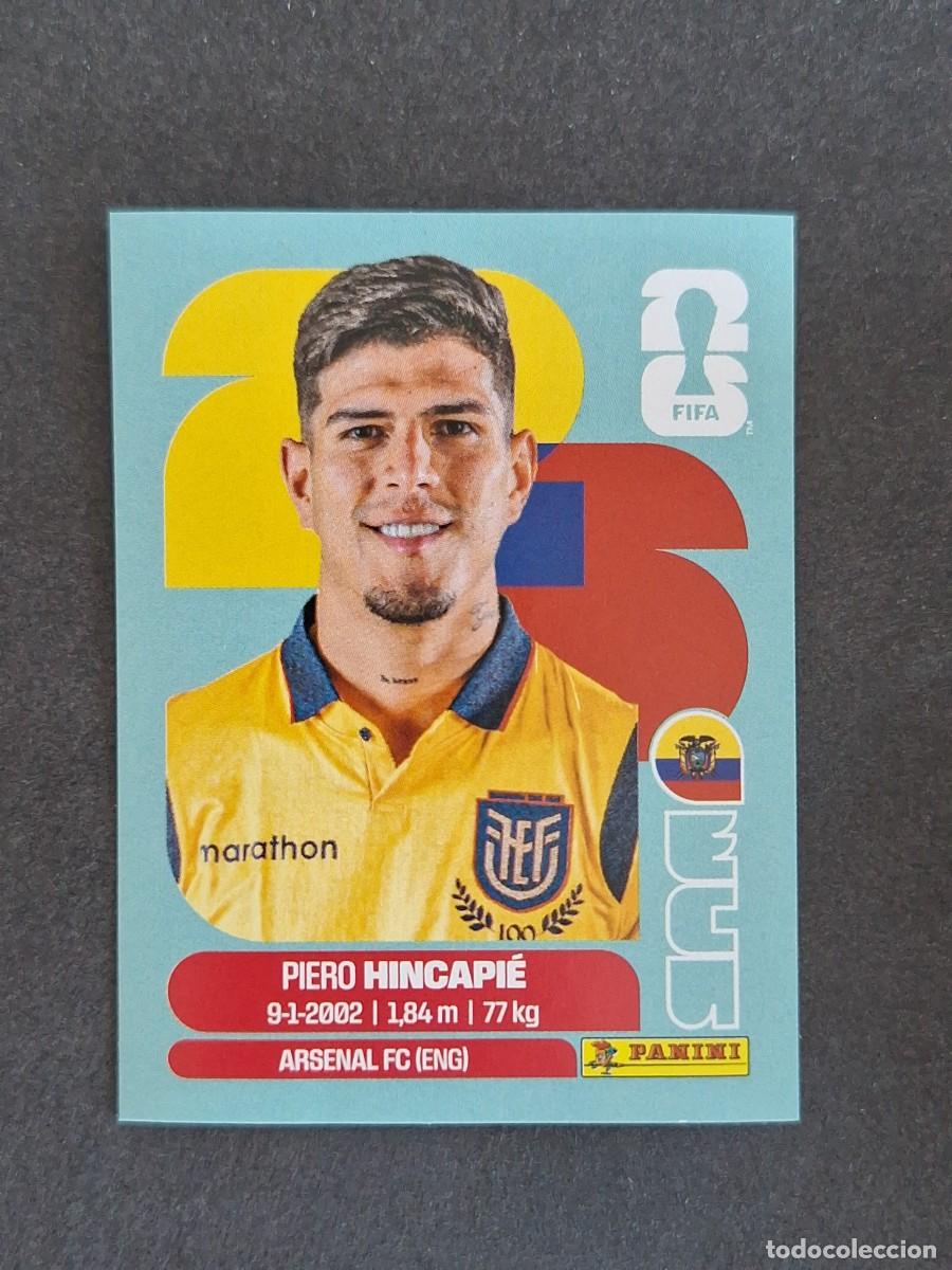 Cromos de F&uacute;tbol: L2 HINCAPIE SELECCION ECUADOR 4 PANINI MUNDIAL FIFA WORLD CUP 2026 PANINI NUNCA PEGADO