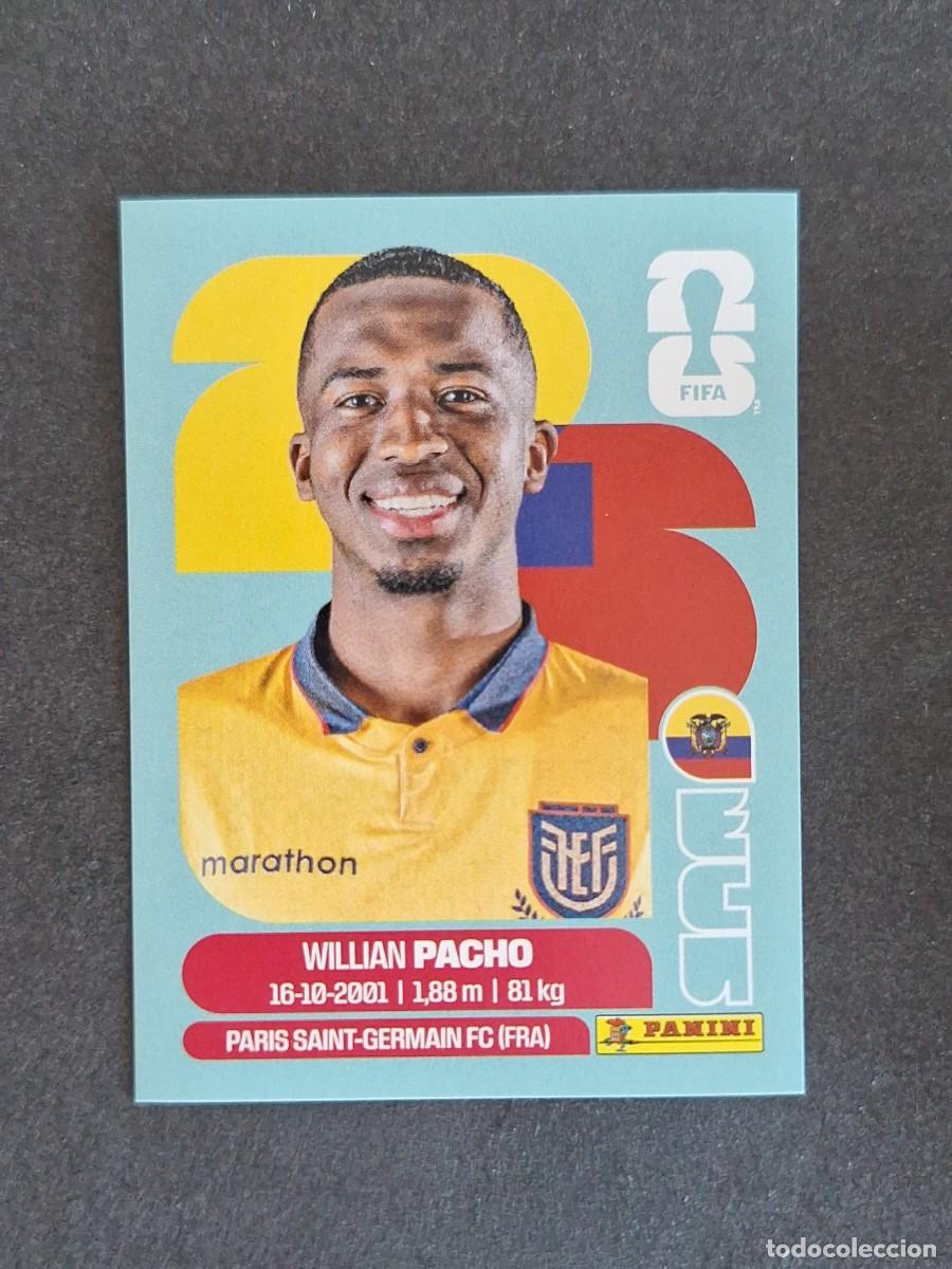 Cromos de F&uacute;tbol: L2 PACHO SELECCION ECUADOR 6 PANINI MUNDIAL FIFA WORLD CUP 2026 PANINI NUNCA PEGADO