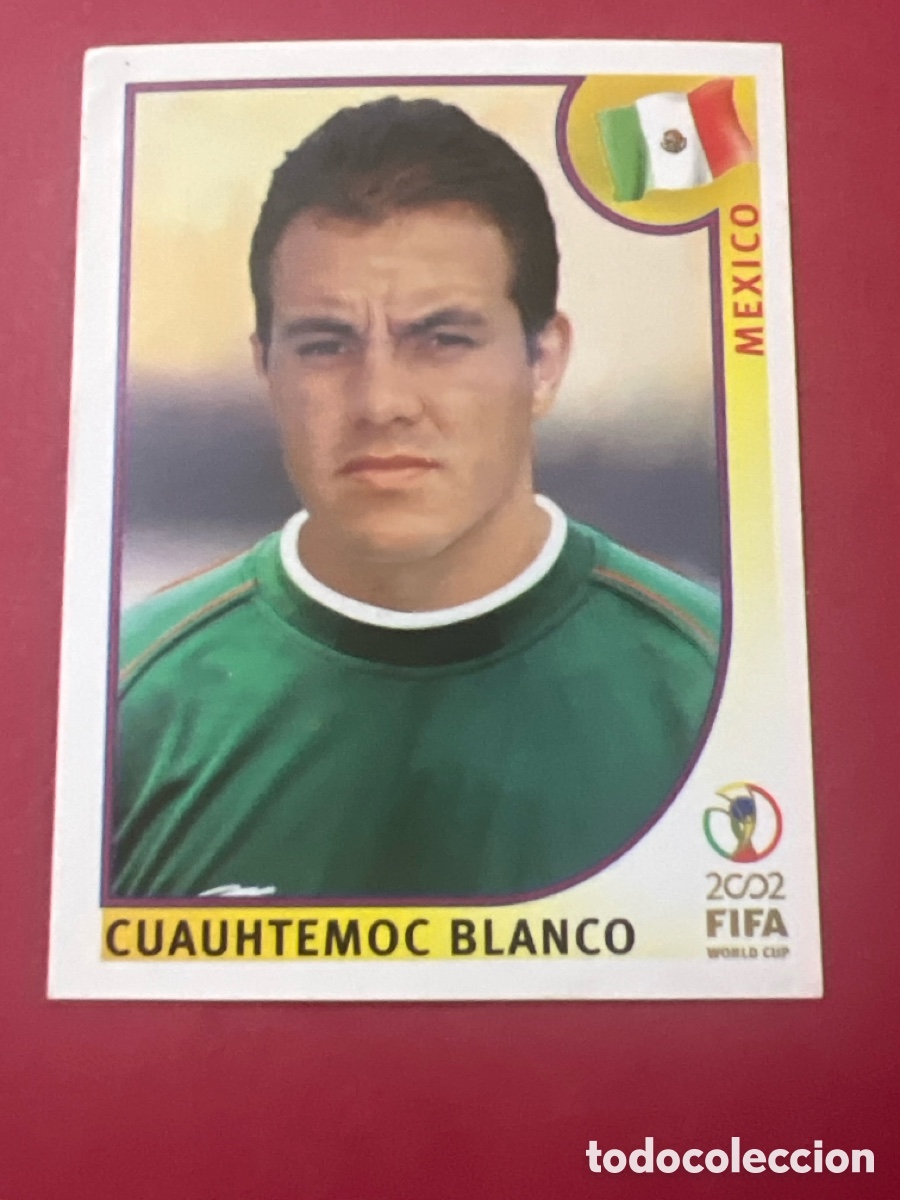 Cromos de Futebol: C4399. mundial korea japan 2002 panini, 508 cuauhtemoc blanco, mexico, nuevo, nunca pegado,