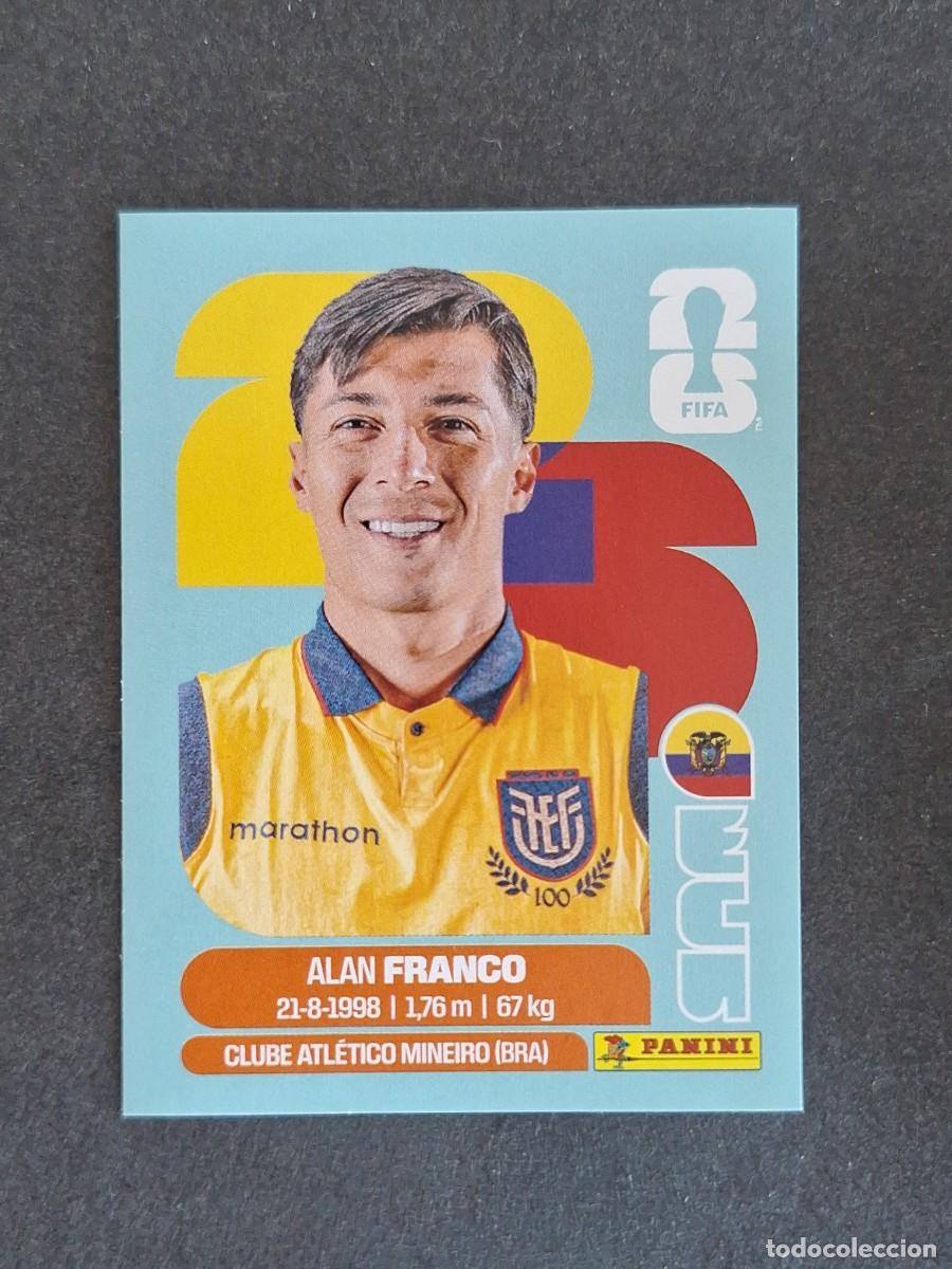 Cromos de Futebol: L2 FRANCO SELECCION ECUADOR 10 PANINI MUNDIAL FIFA WORLD CUP 2026 PANINI NUNCA PEGADO