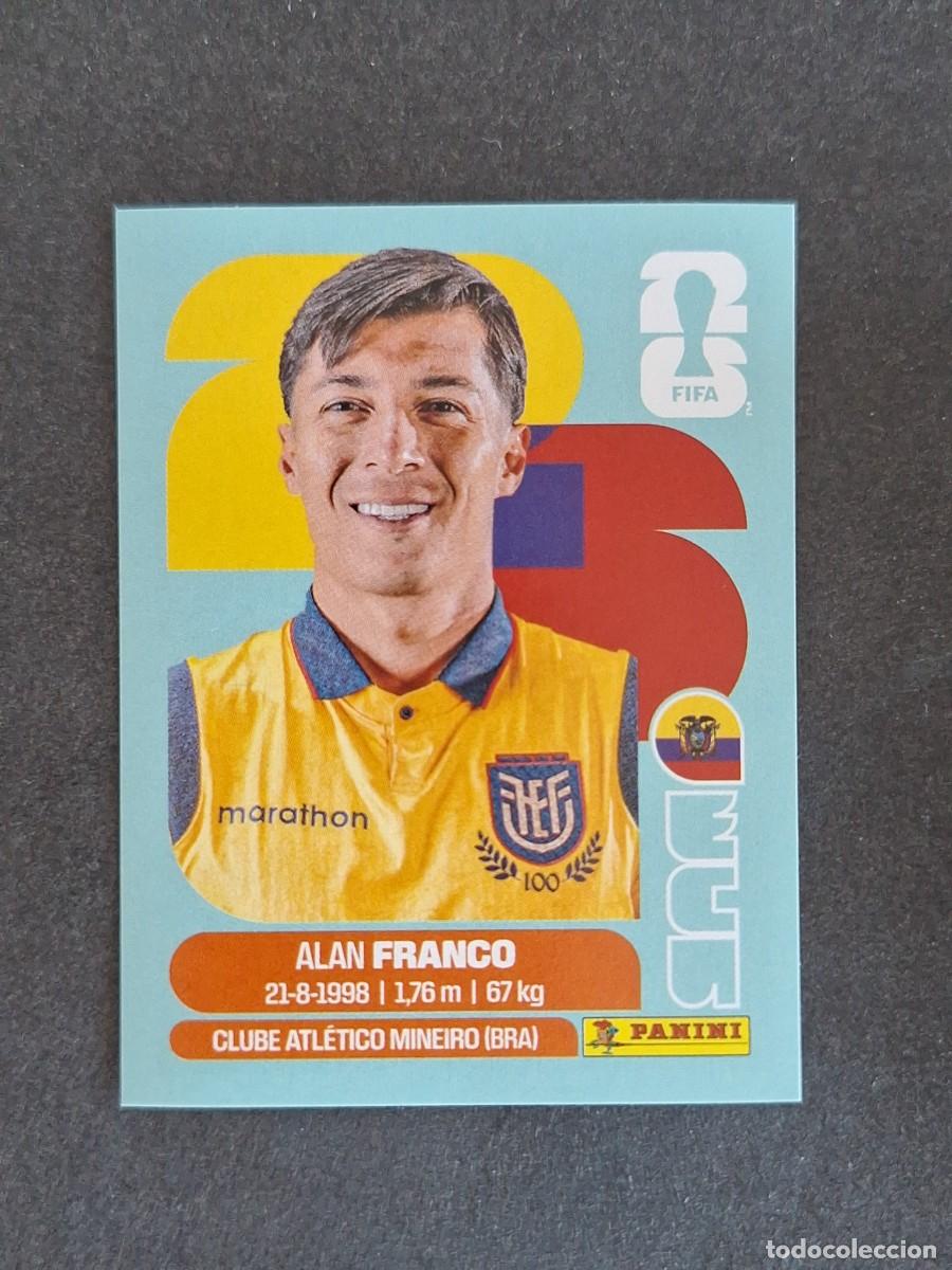 Fu&szlig;ball-Sticker: L2 FRANCO SELECCION ECUADOR 10 PANINI MUNDIAL FIFA WORLD CUP 2026 PANINI NUNCA PEGADO