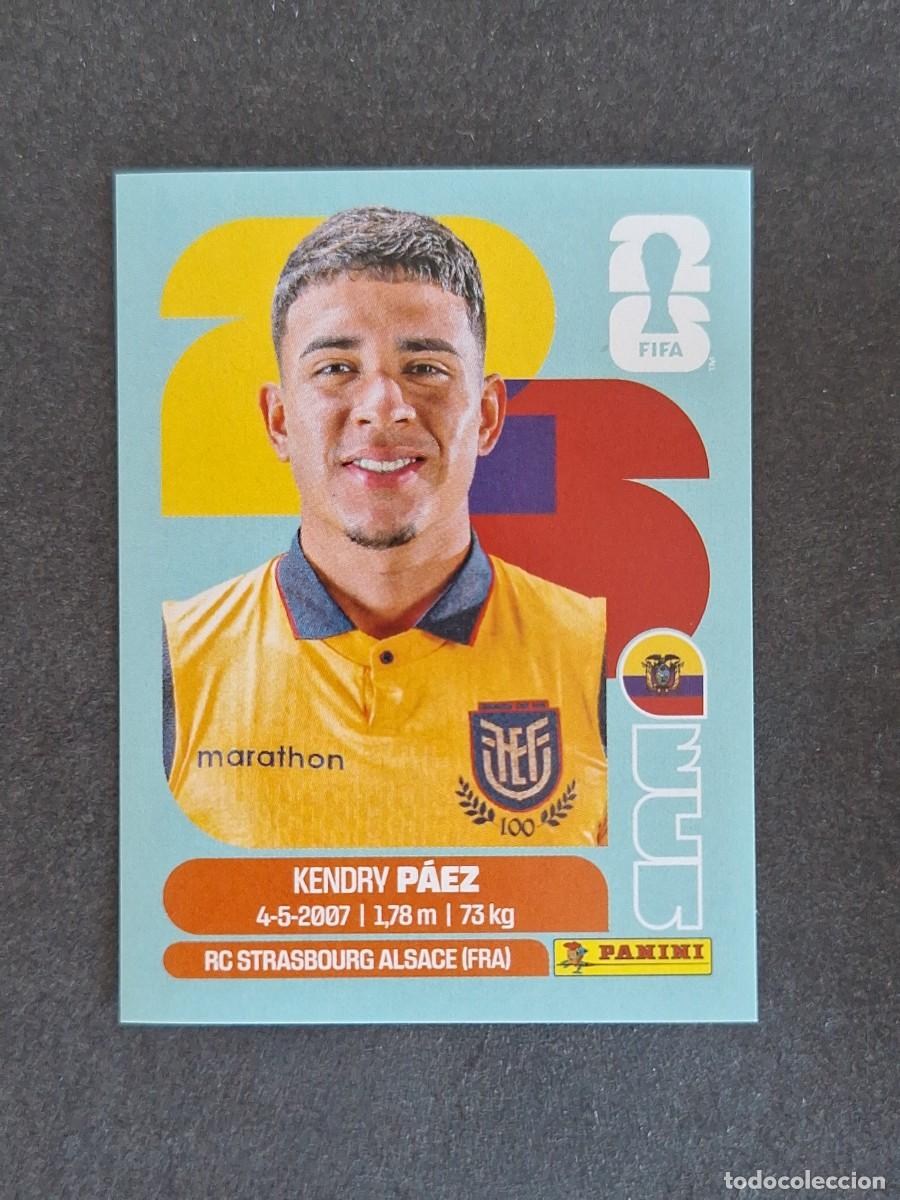 Fu&szlig;ball-Sticker: L2 PAEZ SELECCION ECUADOR 11 PANINI MUNDIAL FIFA WORLD CUP 2026 PANINI NUNCA PEGADO