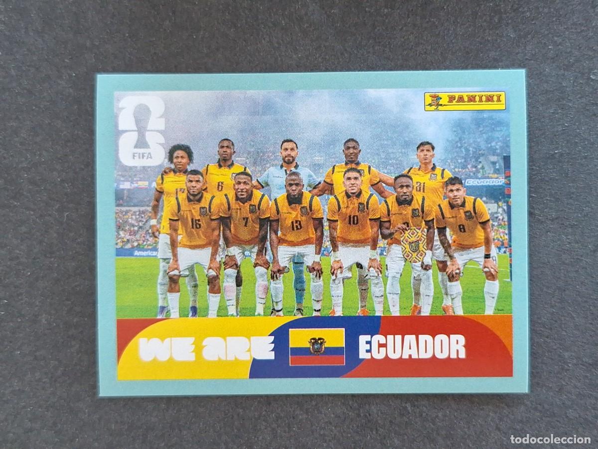 Cromos de F&uacute;tbol: L2 EQUIPO SELECCION ECUADOR 13 PANINI MUNDIAL FIFA WORLD CUP 2026 PANINI NUNCA PEGADO