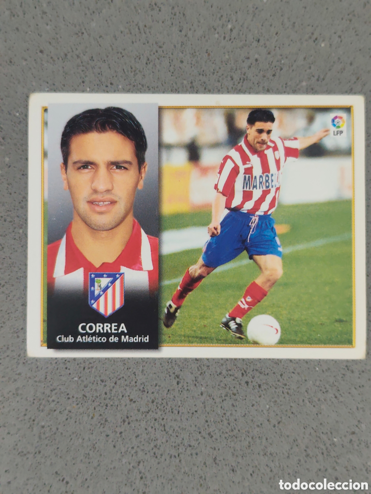 Cromos de F&uacute;tbol: COLOCA CORREA ATL&Eacute;TICO MADRID EDICIONES ESTE 1998 1999
