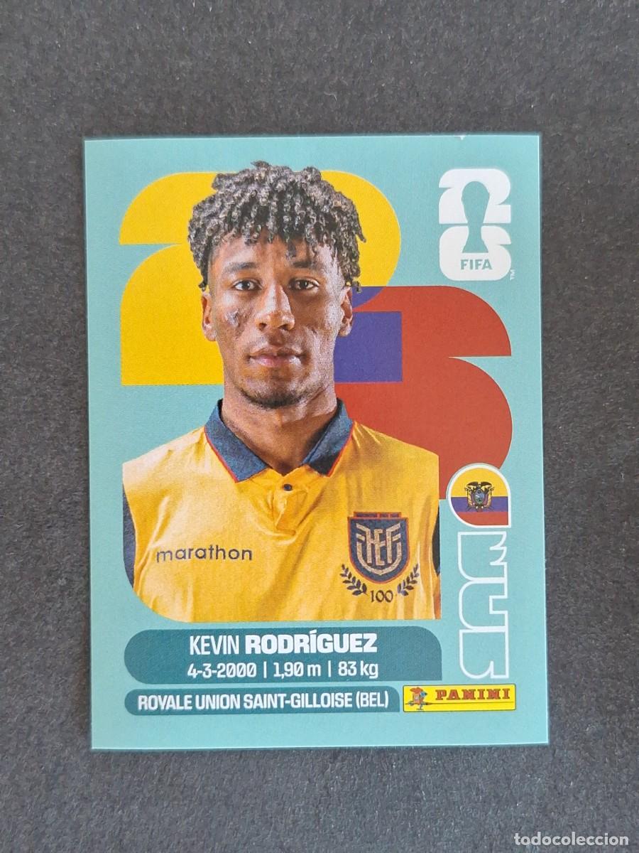Cromos de F&uacute;tbol: L2 RODRIGUEZ SELECCION ECUADOR 19 PANINI MUNDIAL FIFA WORLD CUP 2026 PANINI NUNCA PEGADO