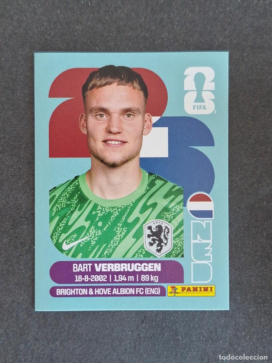 Cromos de F&uacute;tbol: L2 VERBRUGGEN SELECCION PAISES BAJOS 2 PANINI MUNDIAL FIFA WORLD CUP 2026 PANINI NUNCA PEGADO