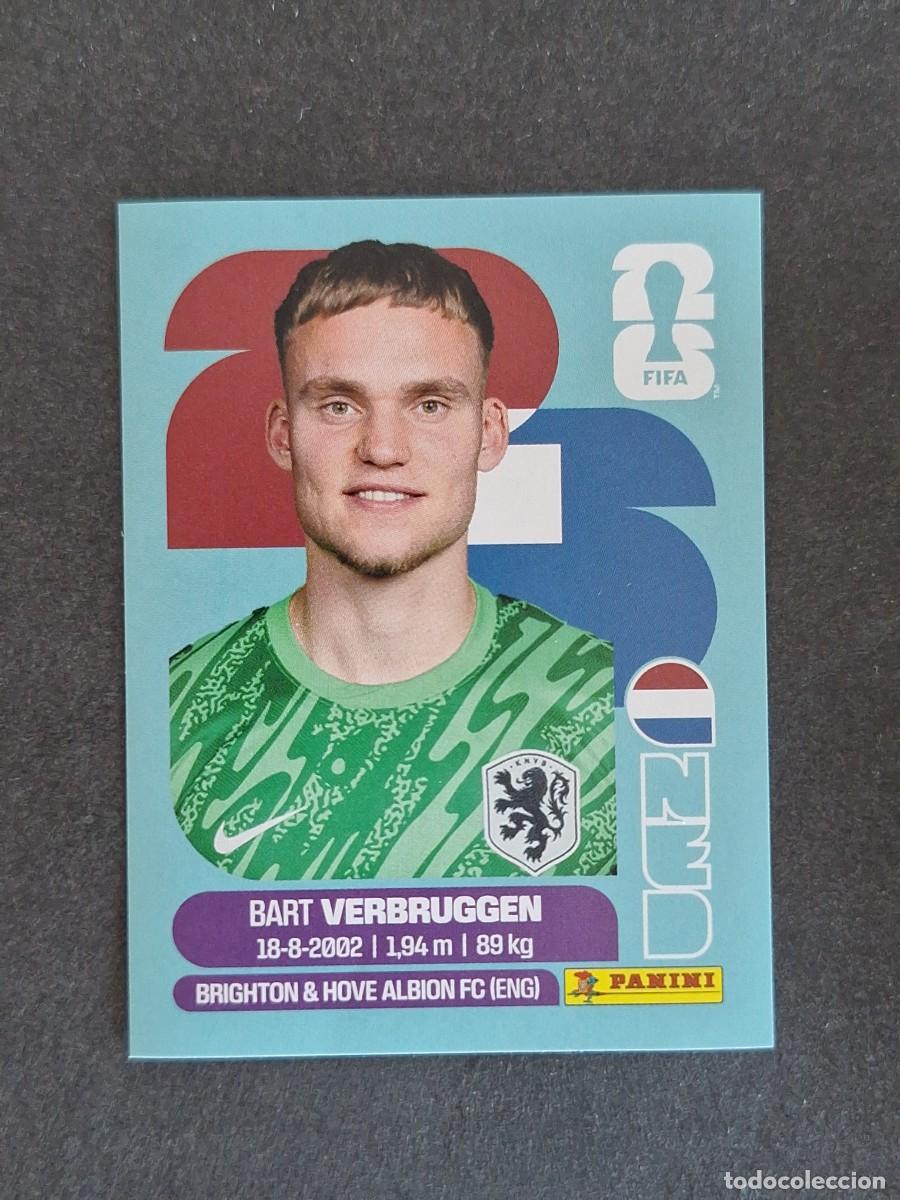 Cromos de F&uacute;tbol: L2 VERBRUGGEN SELECCION PAISES BAJOS 2 PANINI MUNDIAL FIFA WORLD CUP 2026 PANINI NUNCA PEGADO
