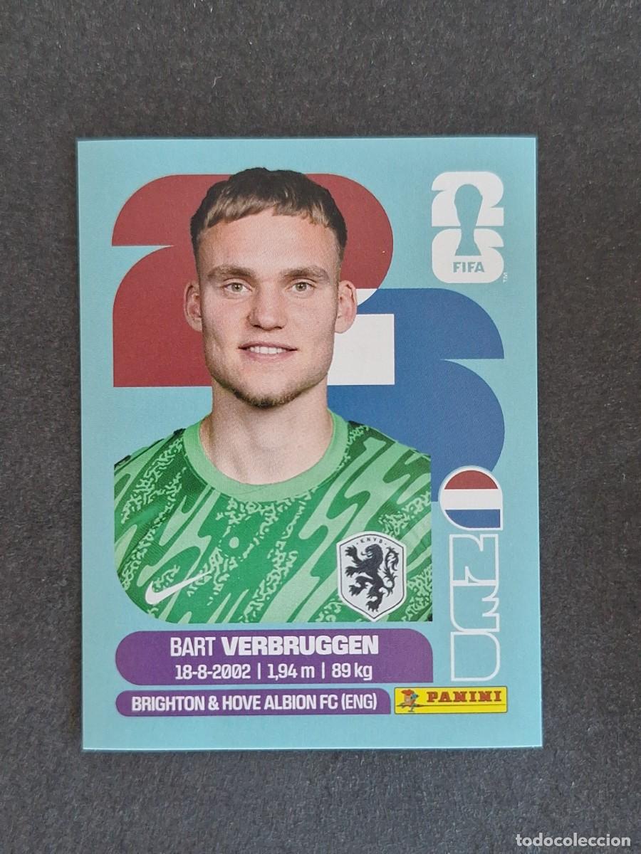 Cromos de F&uacute;tbol: L2 VERBRUGGEN SELECCION PAISES BAJOS 2 PANINI MUNDIAL FIFA WORLD CUP 2026 PANINI NUNCA PEGADO