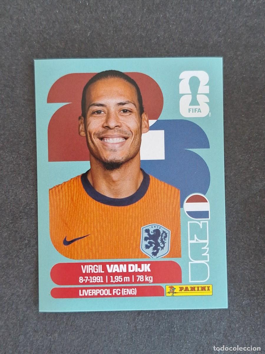 Cromos de F&uacute;tbol: L2 VAN DIJK SELECCION PAISES BAJOS 3 PANINI MUNDIAL FIFA WORLD CUP 2026 PANINI NUNCA PEGADO