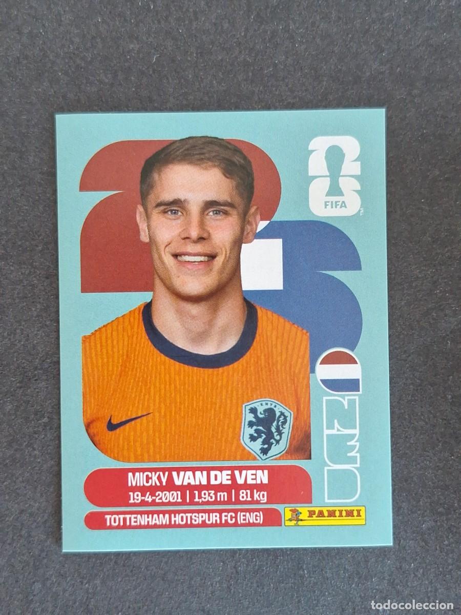Cromos de F&uacute;tbol: L2 VAN DE VEN SELECCION PAISES BAJOS 4 PANINI MUNDIAL FIFA WORLD CUP 2026 PANINI NUNCA PEGADO