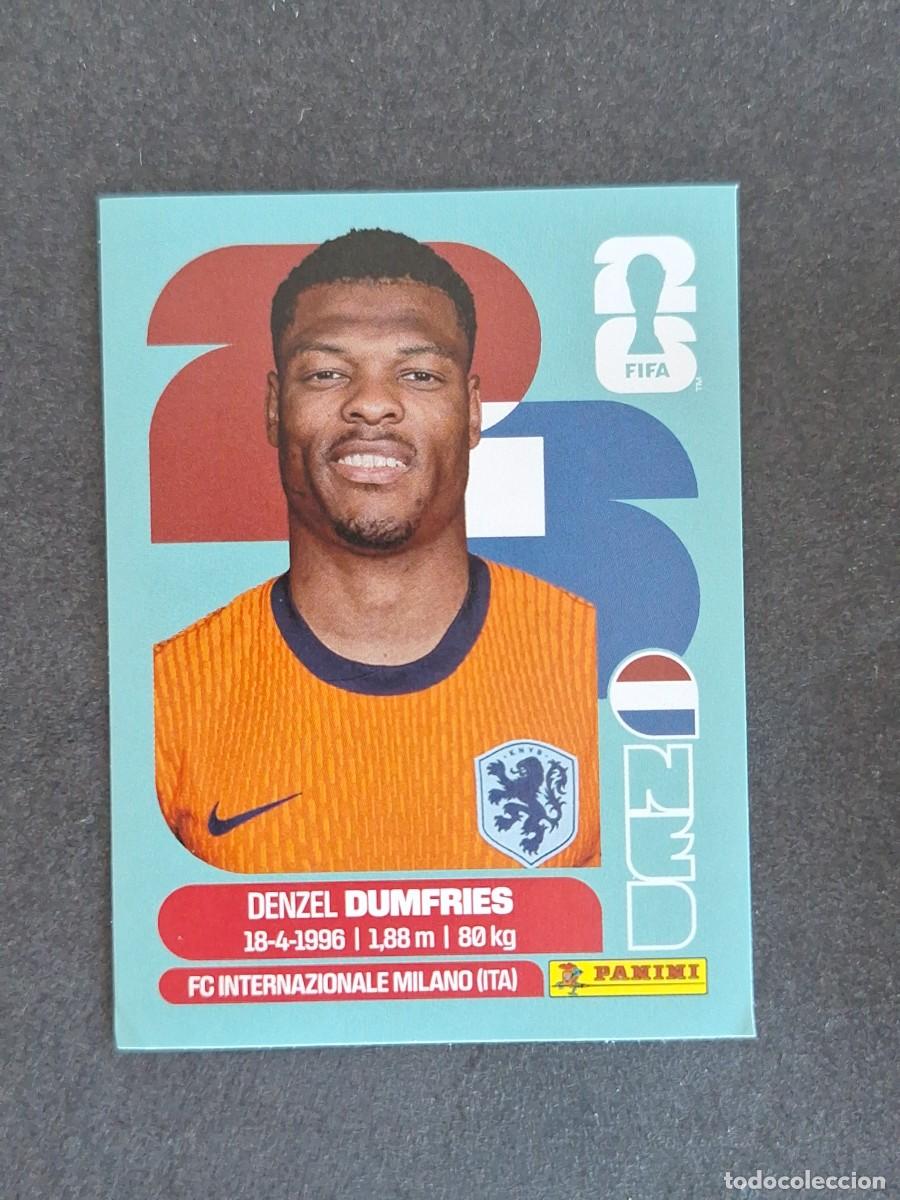Cromos de F&uacute;tbol: L2 DUMFRIES SELECCION PAISES BAJOS 6 PANINI MUNDIAL FIFA WORLD CUP 2026 PANINI NUNCA PEGADO
