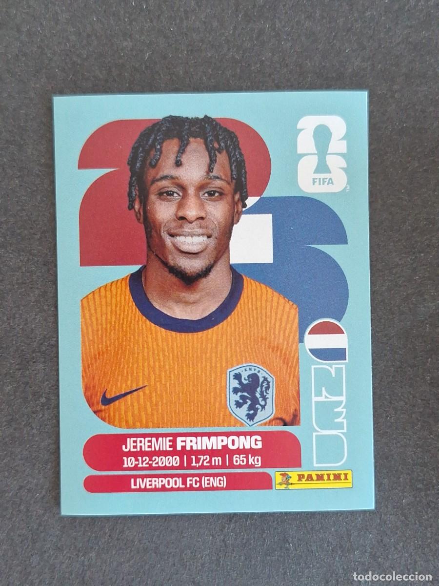Cromos de Futebol: L2 FRIMPONG SELECCION PAISES BAJOS 8 PANINI MUNDIAL FIFA WORLD CUP 2026 PANINI NUNCA PEGADO