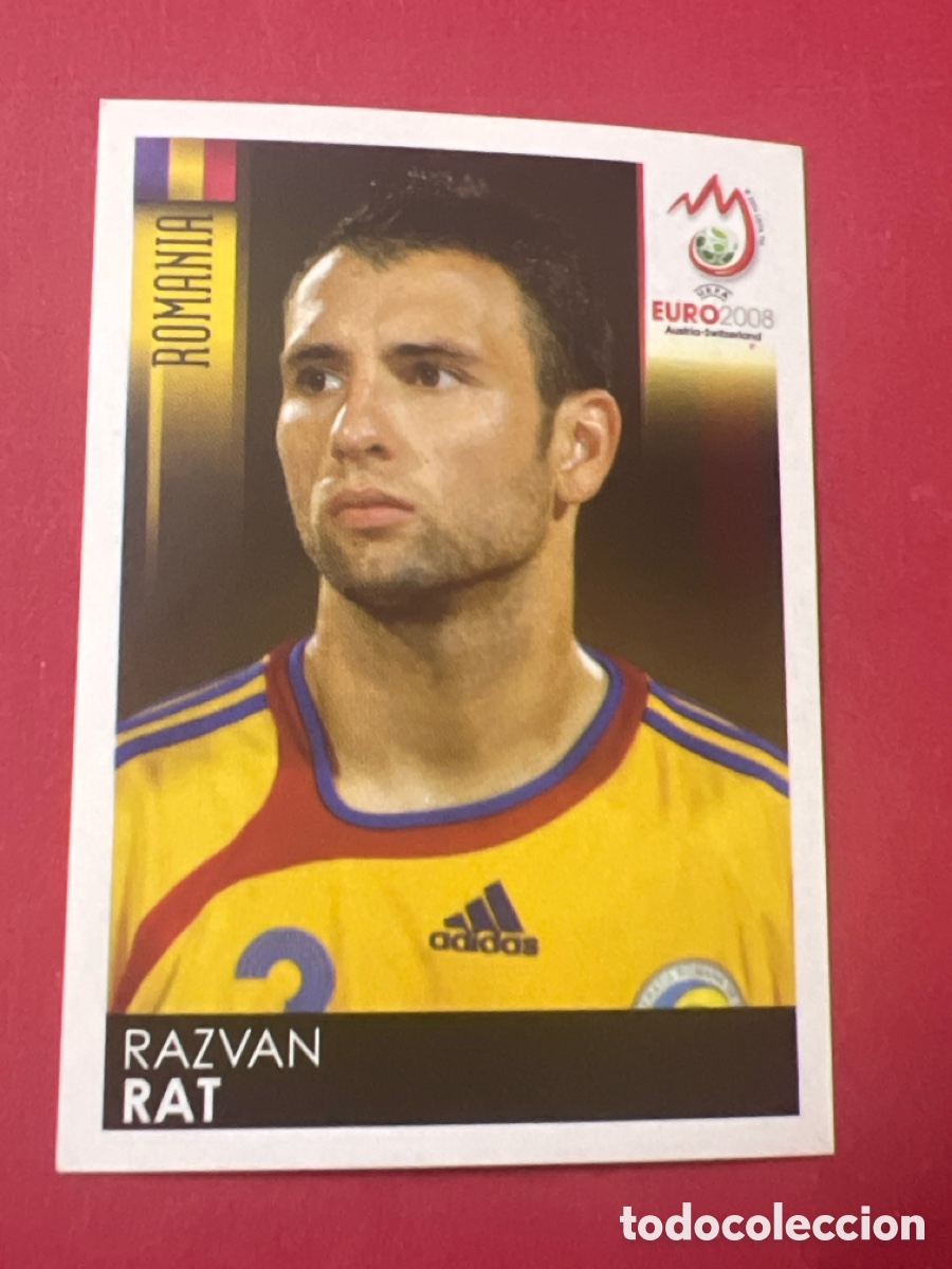 Cromos de Futebol: C4467. 314 EURO 2008 PANINI RAZVAN RAT RUMANIA EUROCOPA 08 AUSTRIA SUIZA