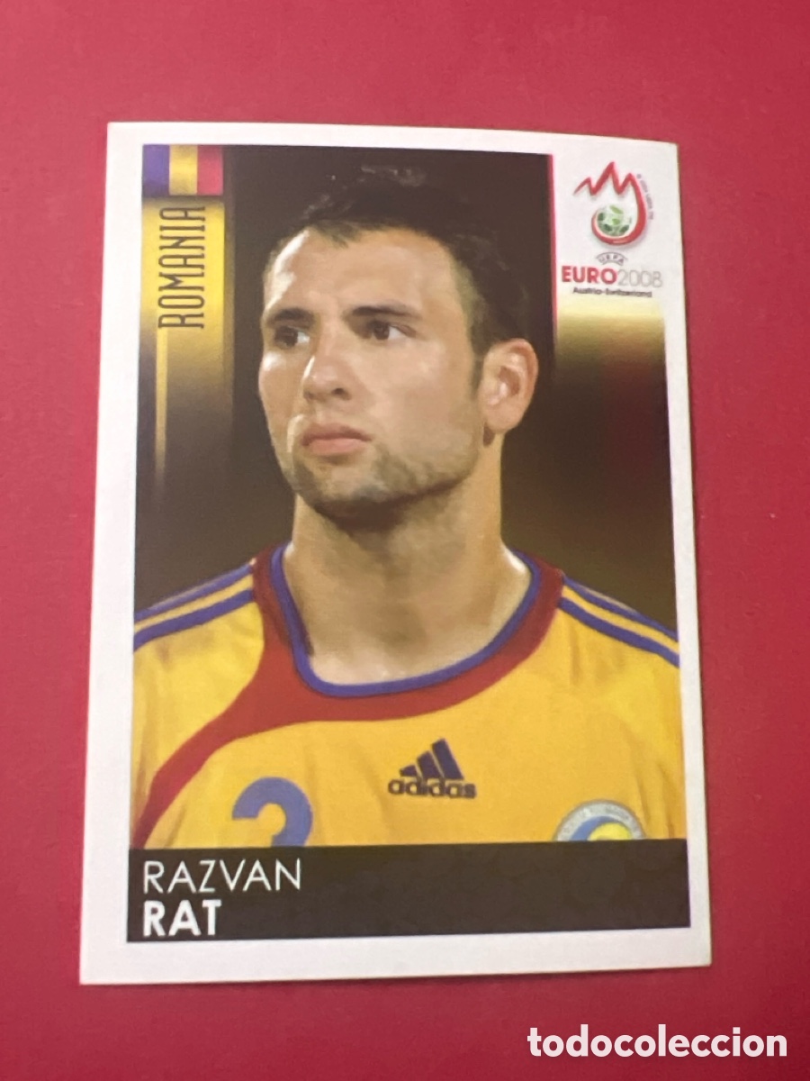 Cromos de Futebol: C4469. 314 EURO 2008 PANINI RAZVAN RAT RUMANIA EUROCOPA 08 AUSTRIA SUIZA